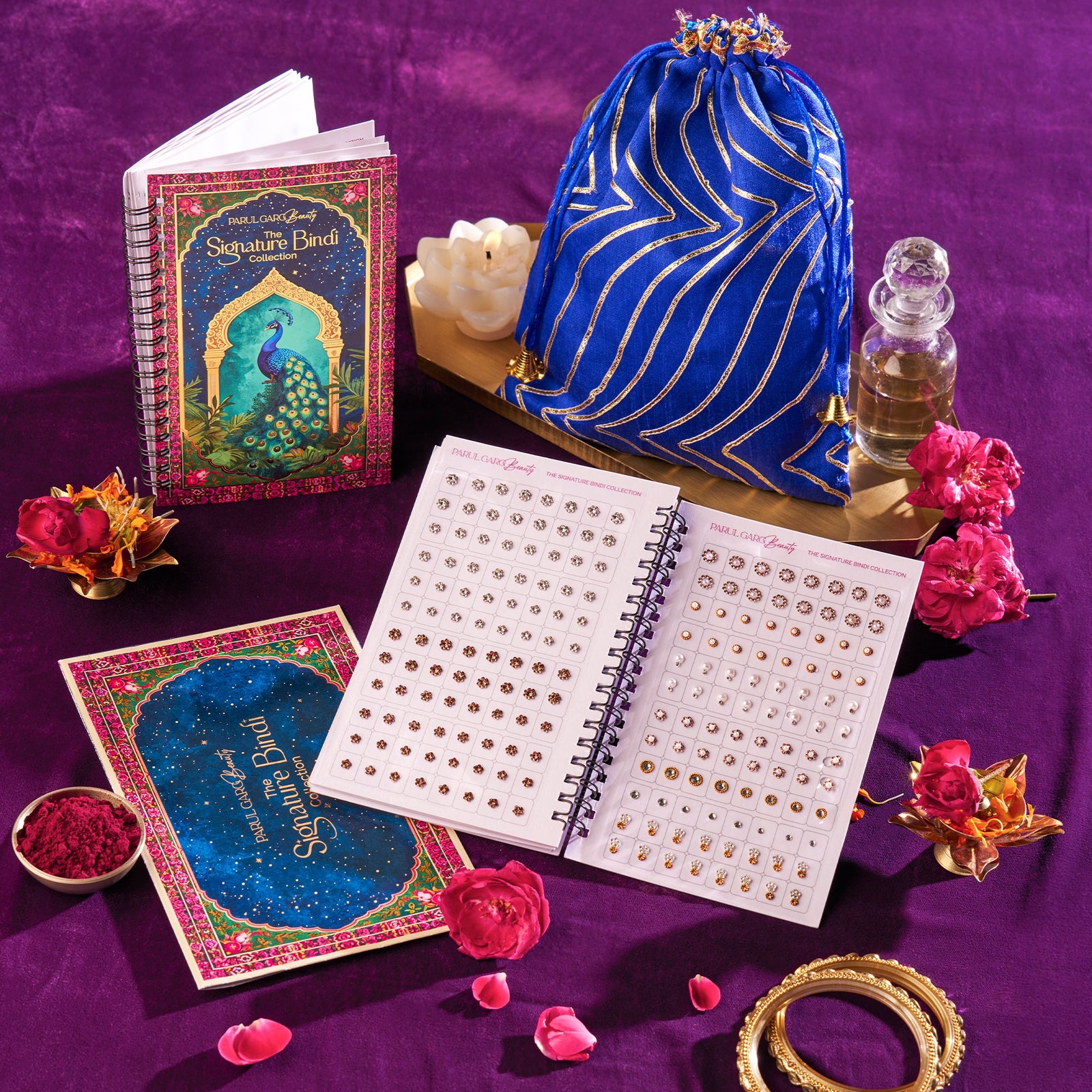 The Signature Bindi Collection - designer bindi book with 950+ handcrafted bindis