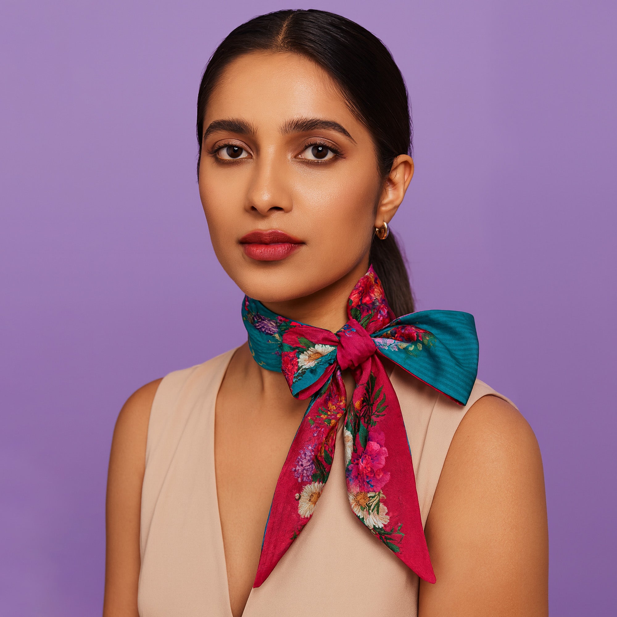 Petal Twirl Twilly Scarf