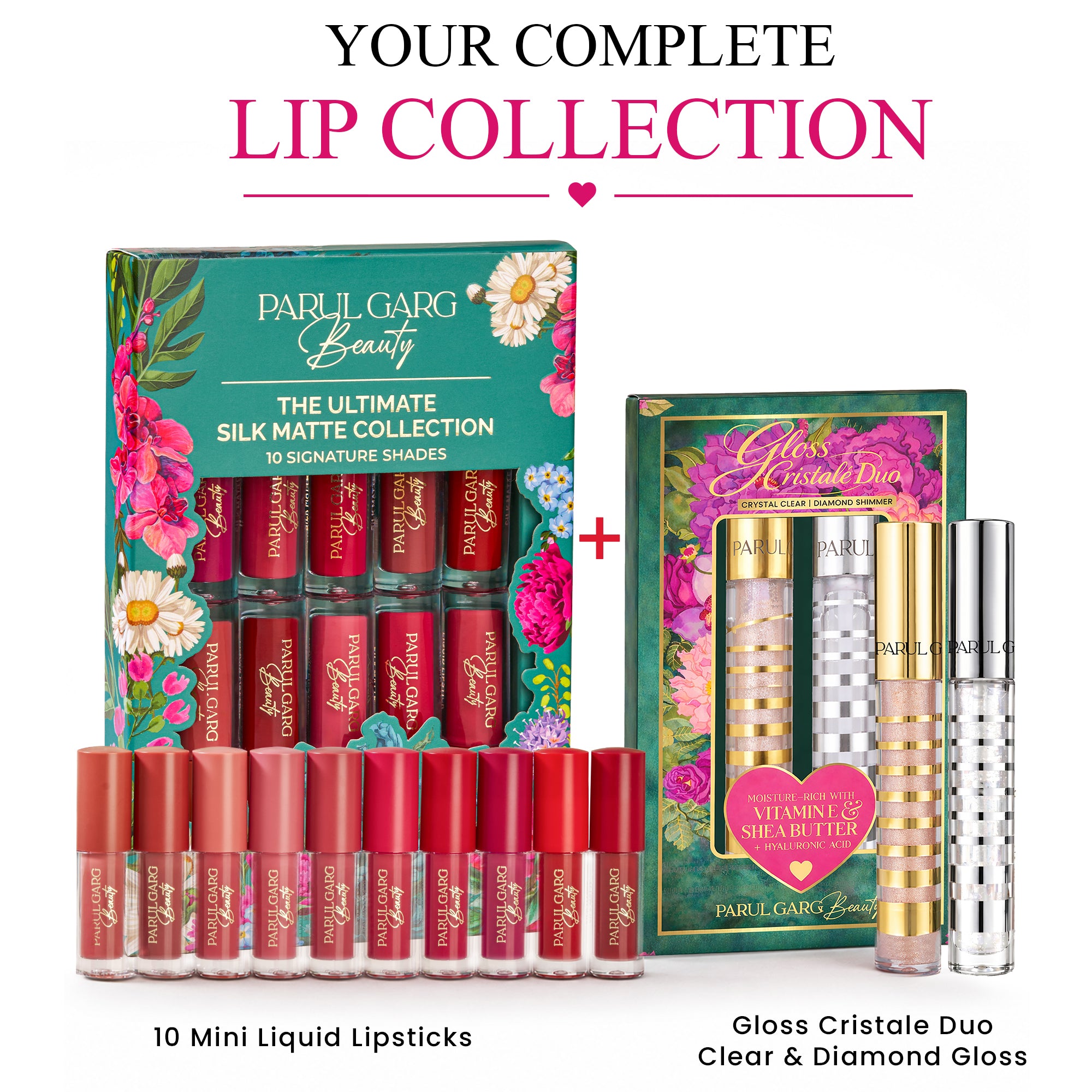 The Ultimate Matte + Gloss Lip Collection