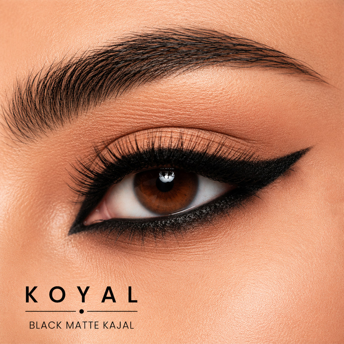 Koyal Deep Black Matte Kajal | Bold Define | Long-Lasting & Smudge-Proof