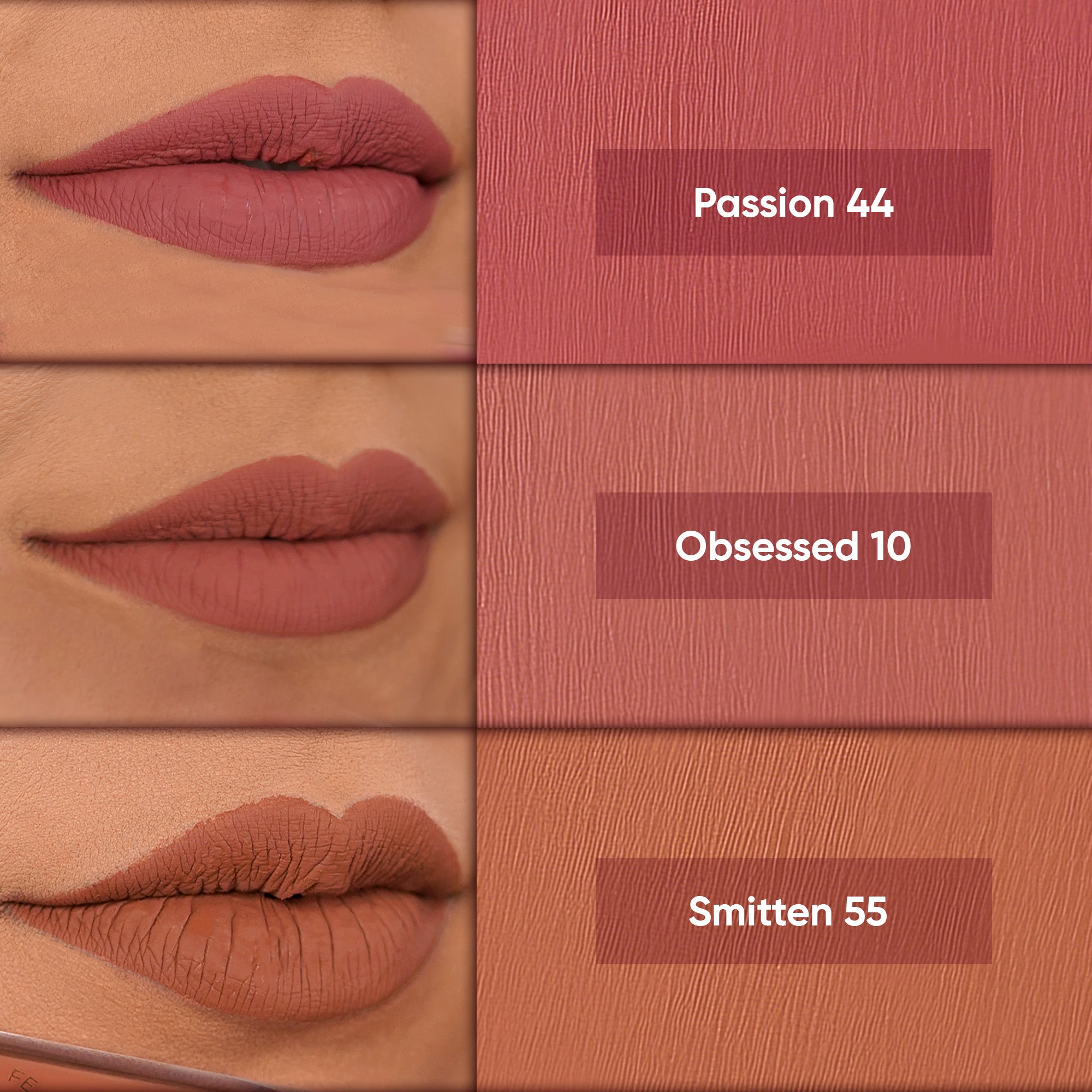 Simply Subtle: 3 Daily Elegance Liquid Lipsticks
