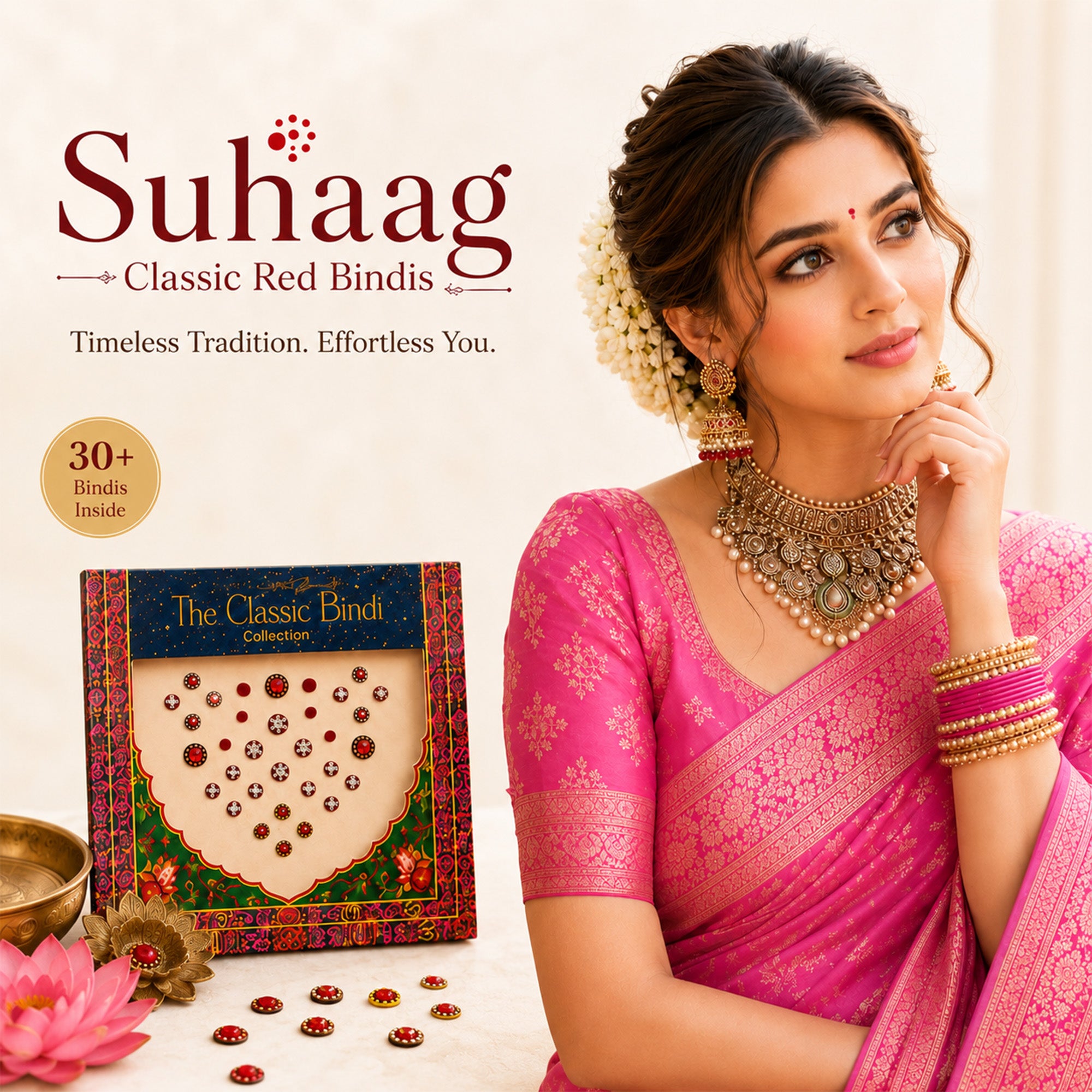 Suhaag | Classic Red Bindis