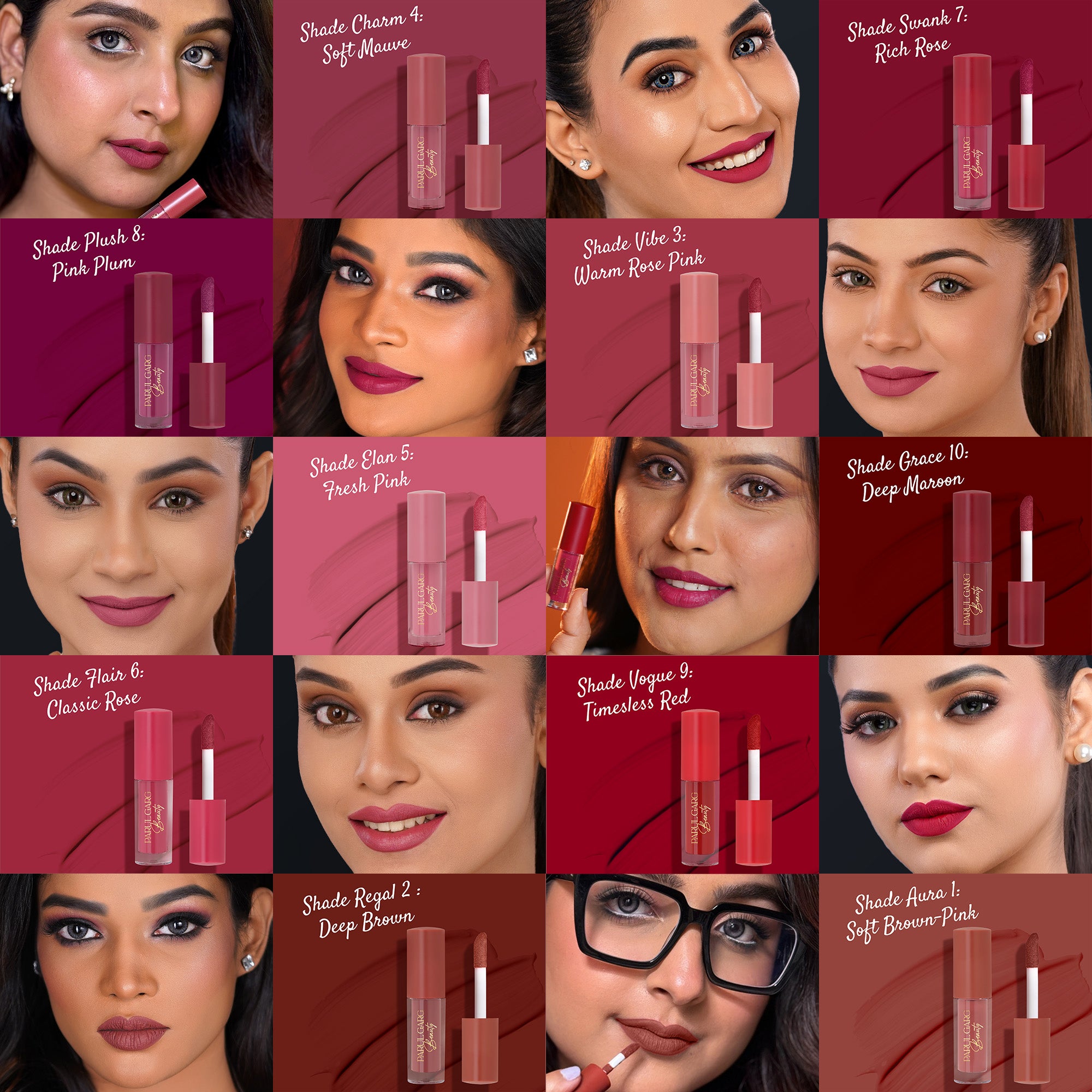 The Ultimate Silk Matte Collection 10 Signature Shades