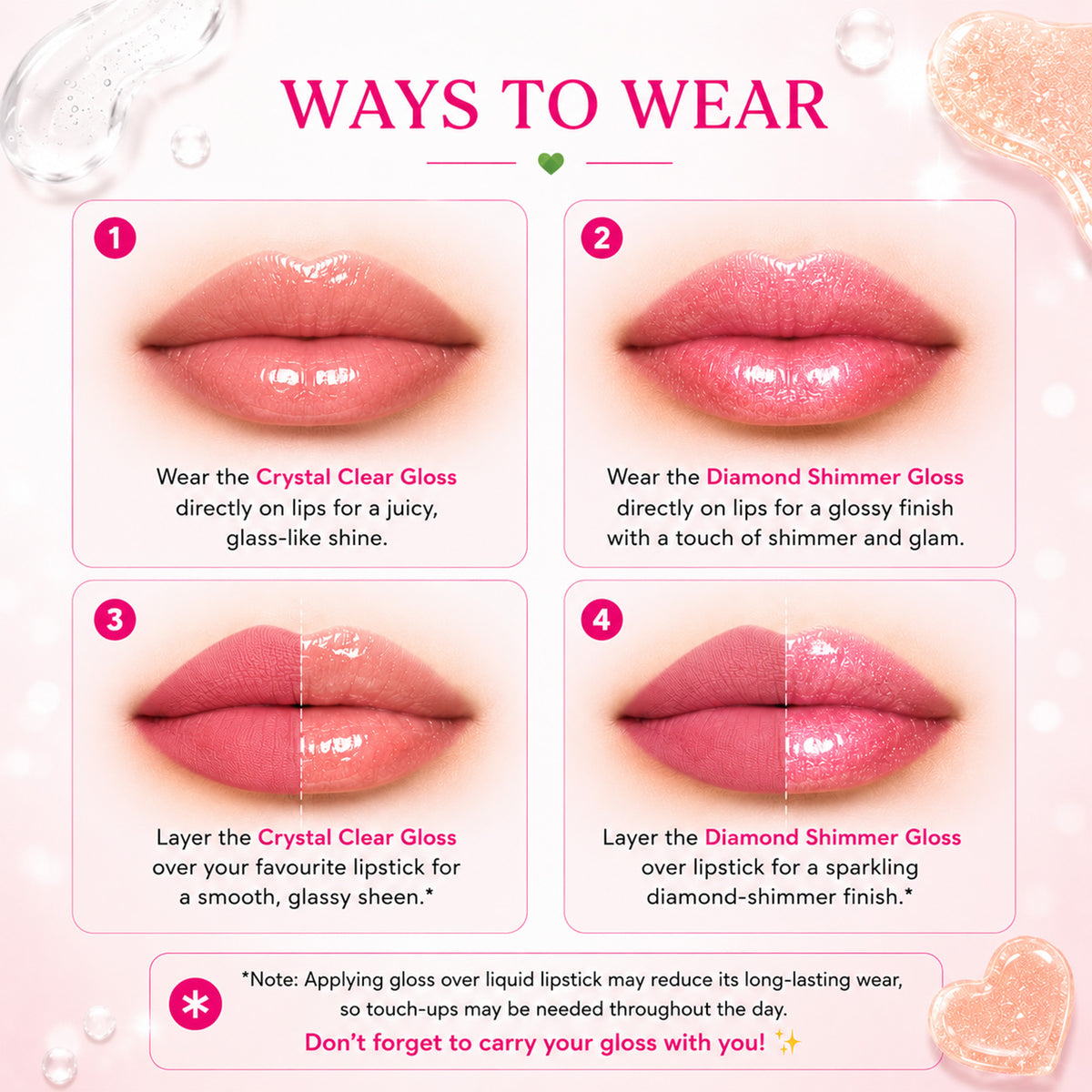 Gloss Cristalé Duo - Packaging Detail | Parul Garg Beauty