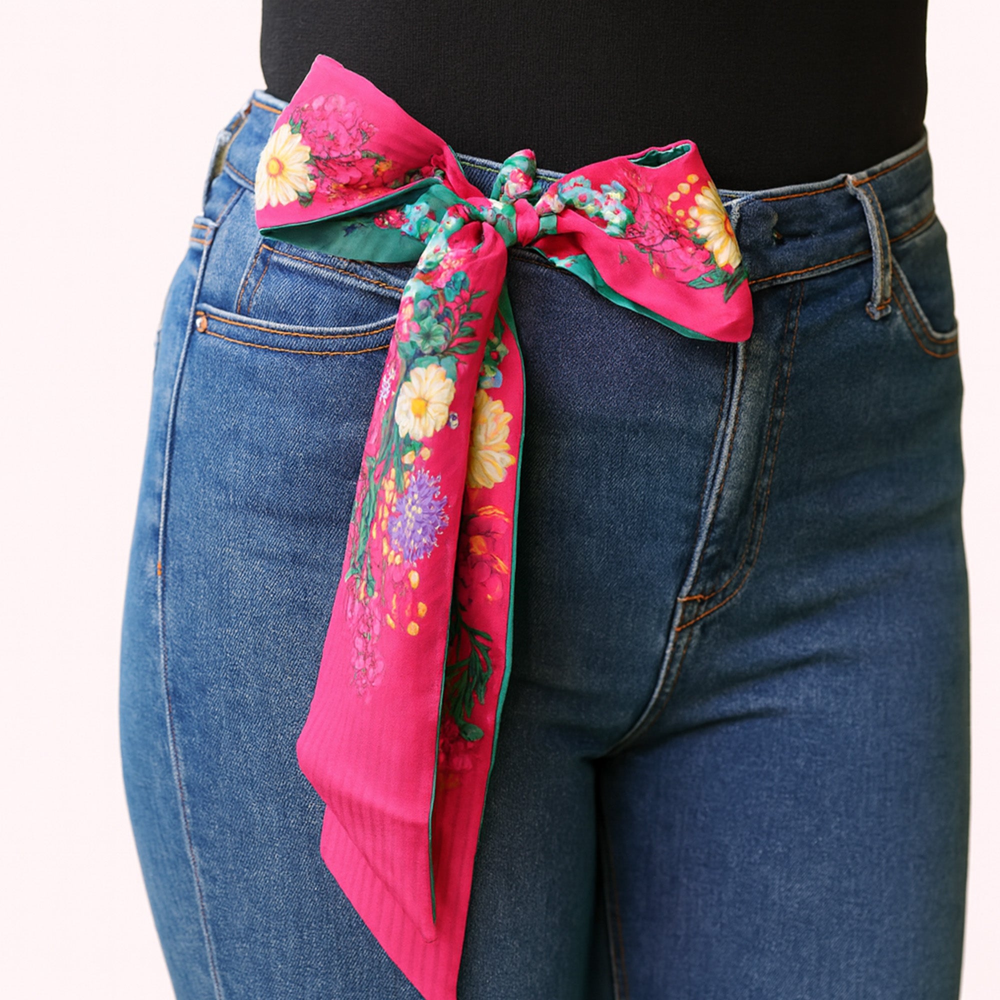 Petal Twirl Twilly Scarf