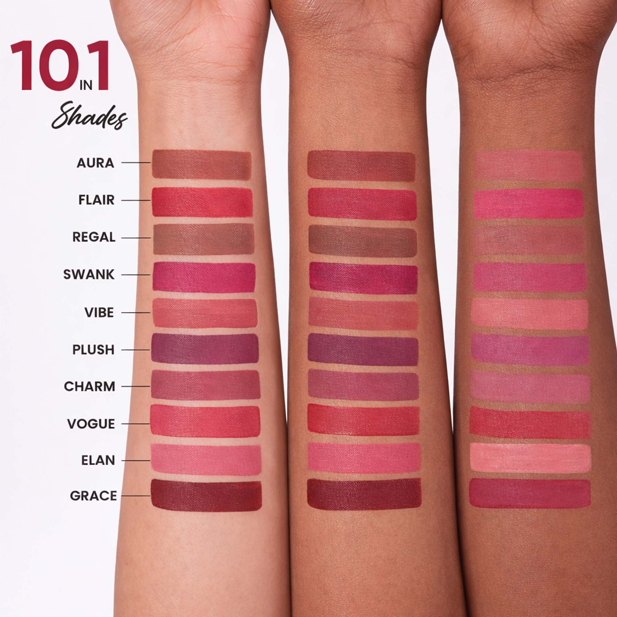 The Ultimate Silk Matte Collection 10 Signature Shades