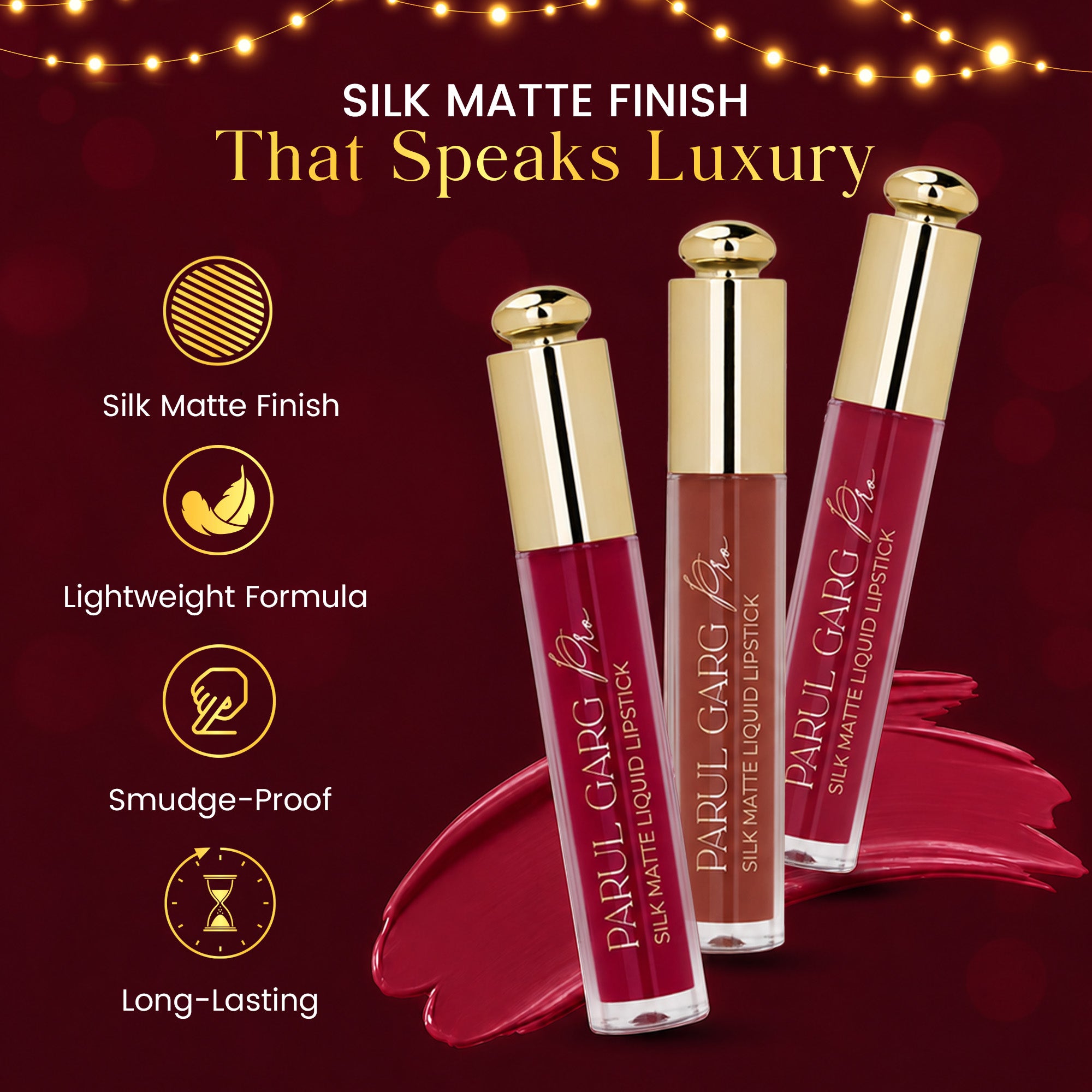 The Signature Trio of Bold Statement Lipsticks
