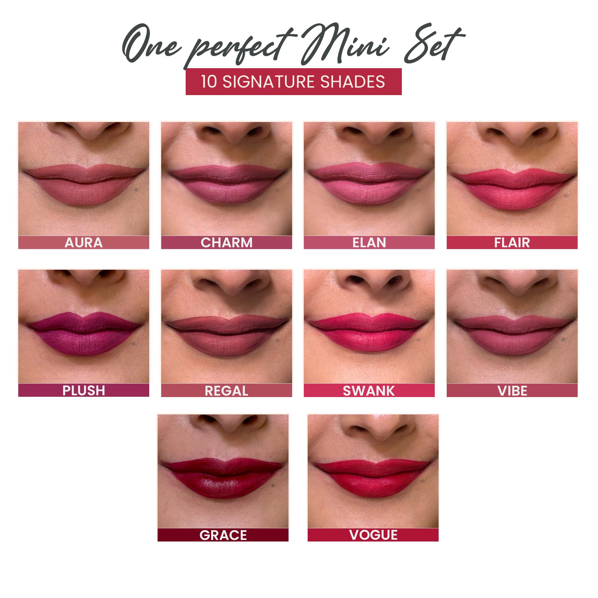 The Ultimate Silk Matte Collection 10 Signature Shades