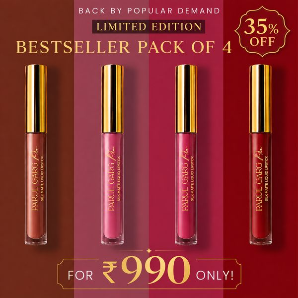 Bestseller Shades Matte Lipstick Set | 4 Shades | 35% Off