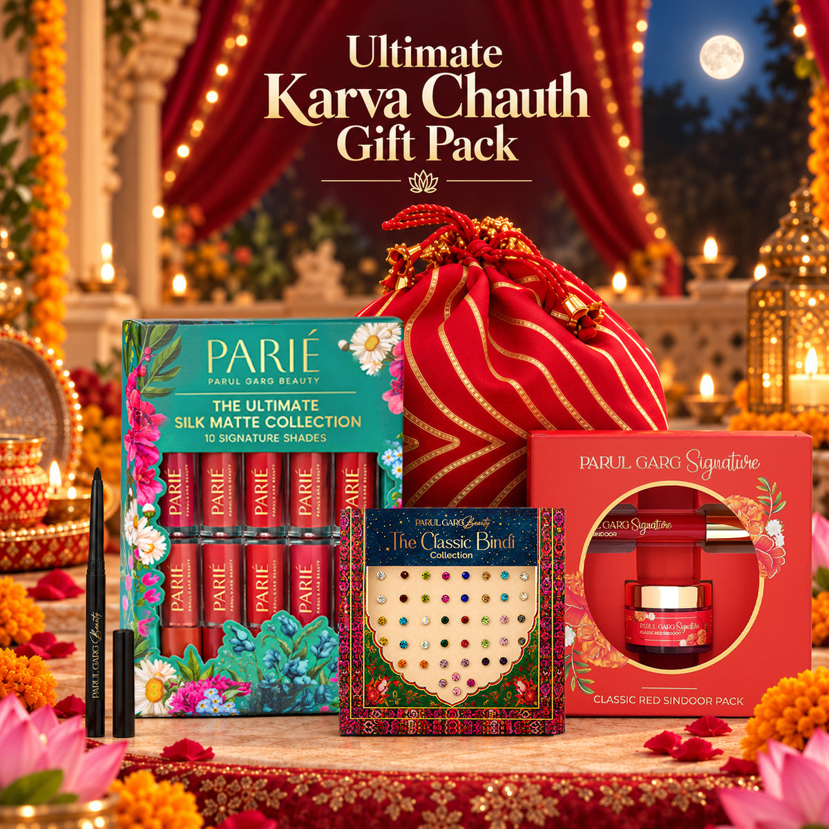 Nykaa × Parul Garg Beauty | The Ultimate Karva Chauth Gift Pack