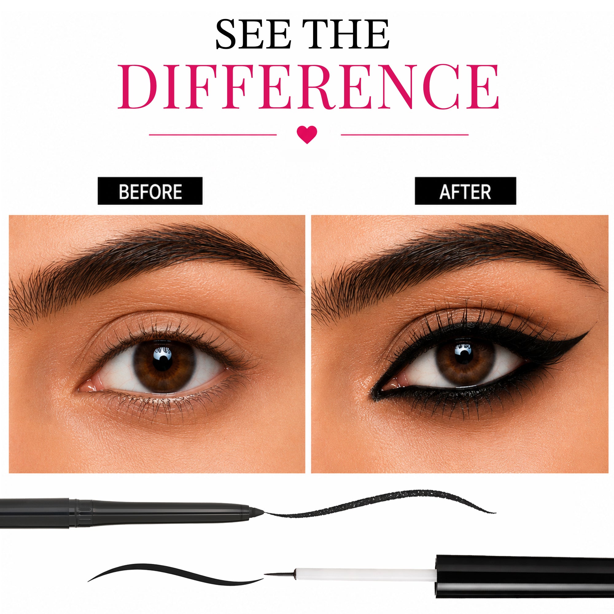 Black Matte Kajal & Eyeliner Duo