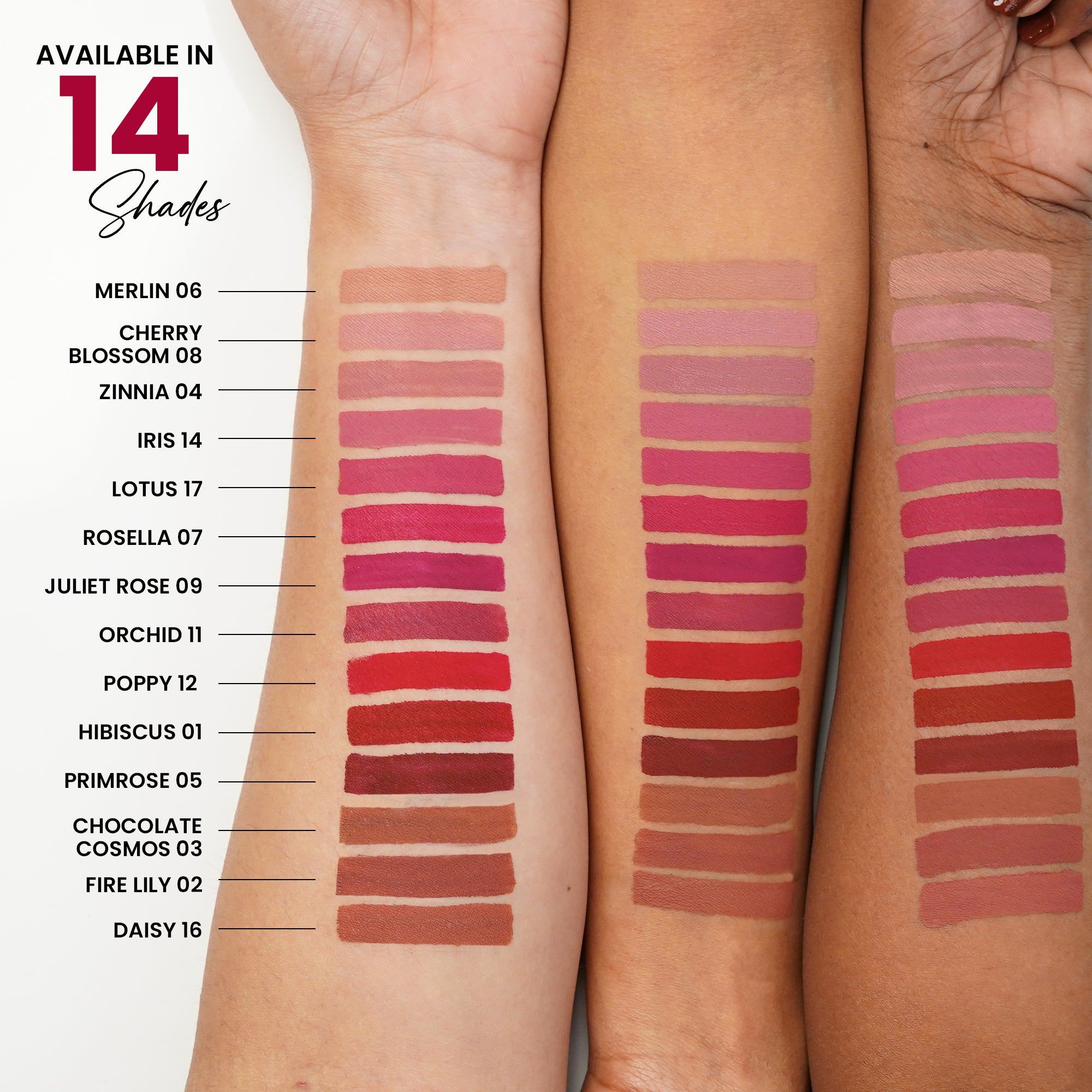 Lotus 17: Silk Matte Liquid Lipstick