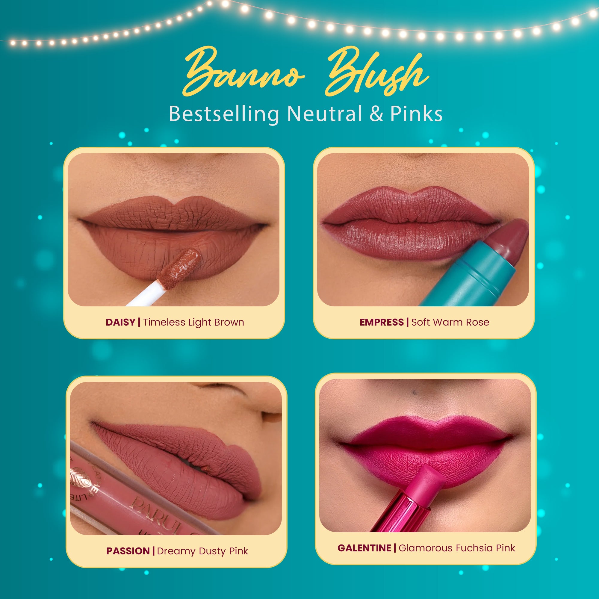 Banno Blush Essential Lip Set