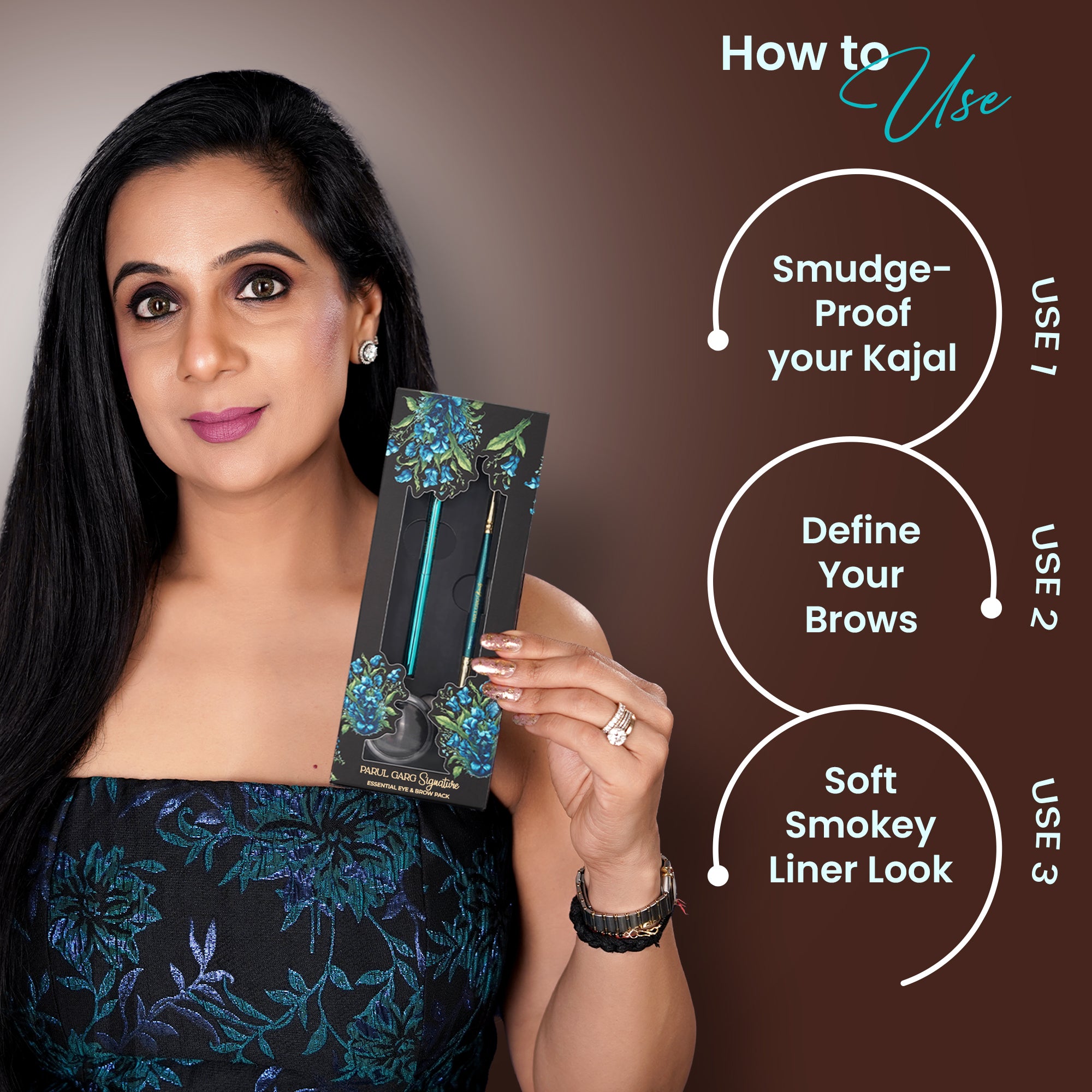 Deep Brown: Signature Essential Eye & Brow Pack