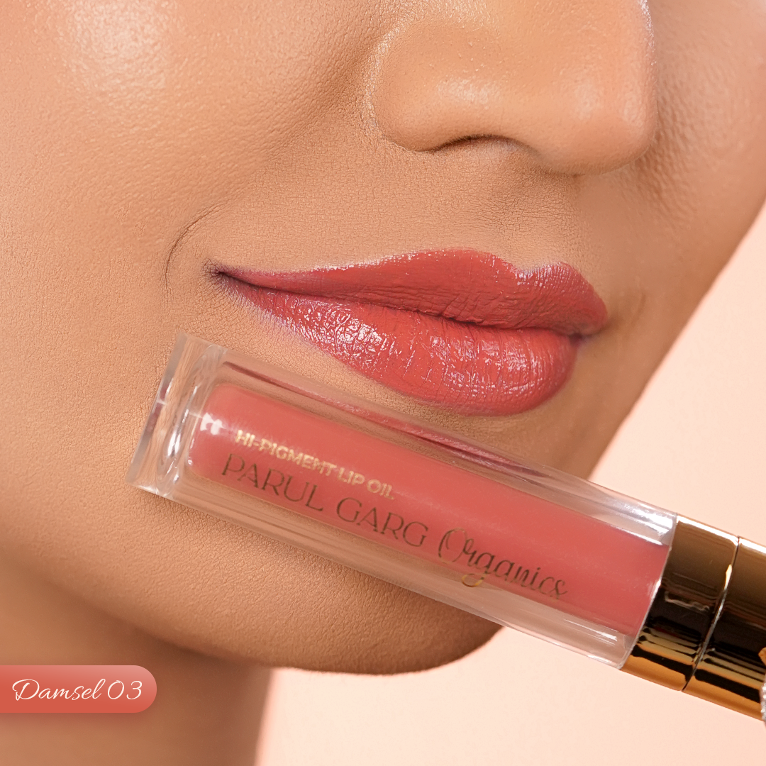 Hi-Pigment Lip Oil: Damsel 03
