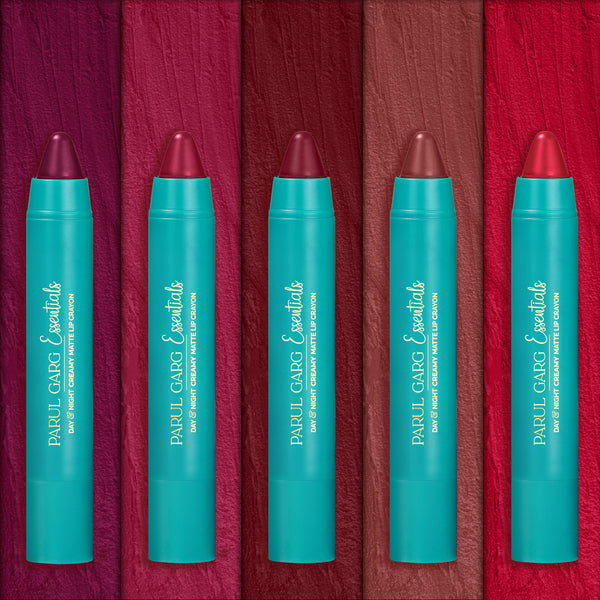 Dusky Girl Favourites Essential 5-Pack Lip Crayons | Parul Garg Beauty