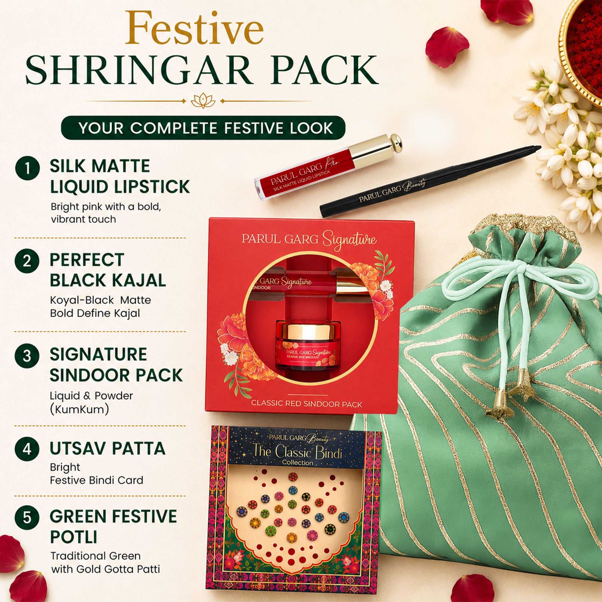 Festive Beauty Shringar Pack | Traditional Gift Set