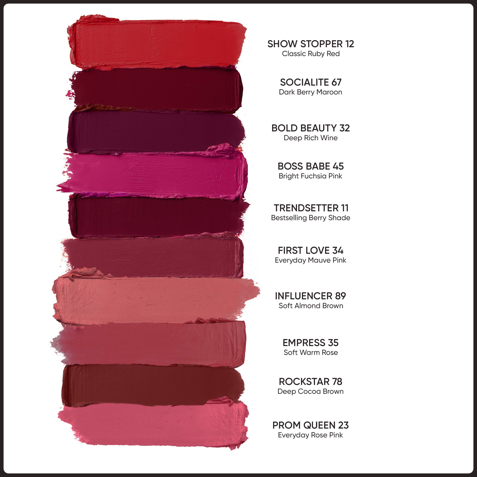 Trendsetter 11: Creamy Matte Lip Crayon