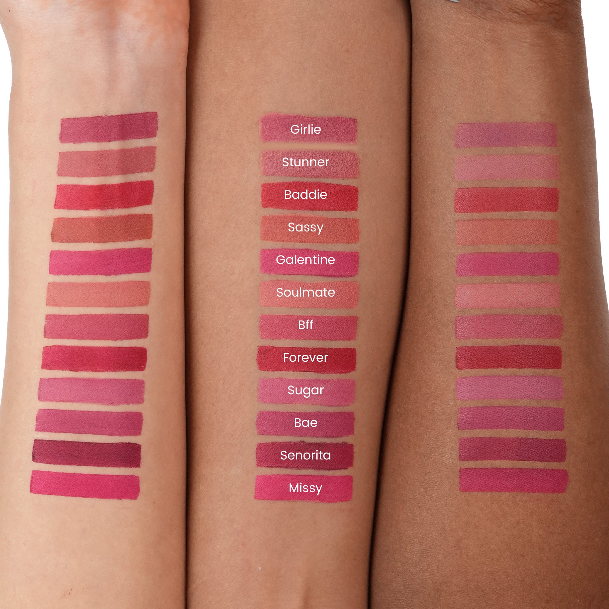 Baddie 10: Bestie No-Transfer Lipstick