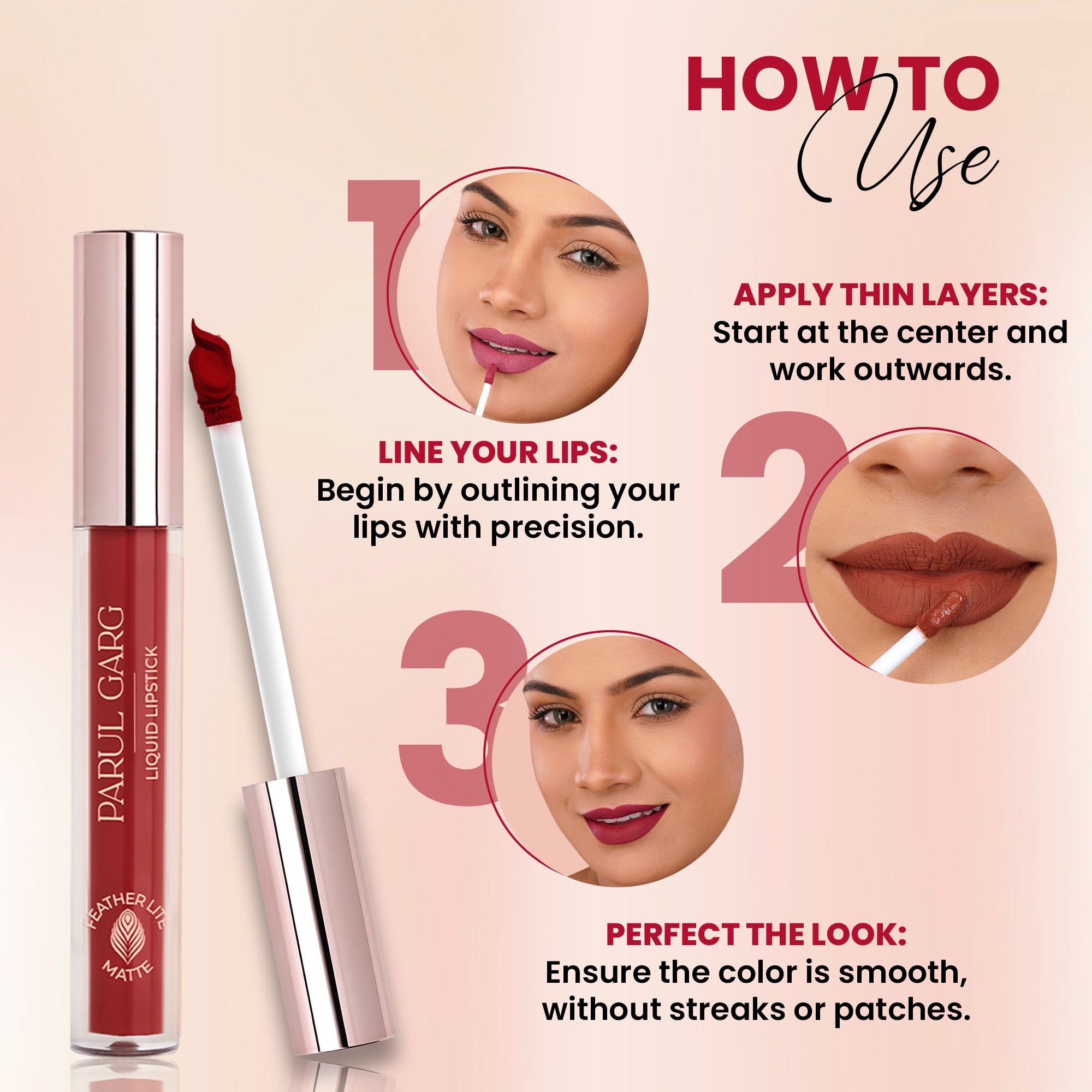 Passion 44: Featherlite Matte Liquid Lipstick