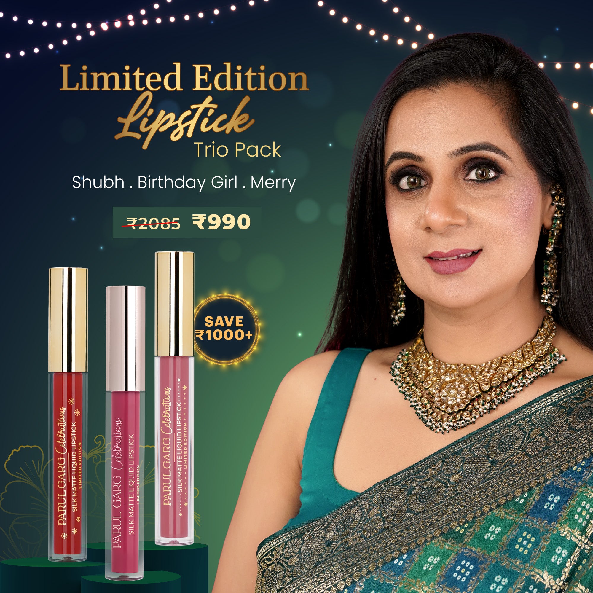Limited Edition Lipstick Trio Pack