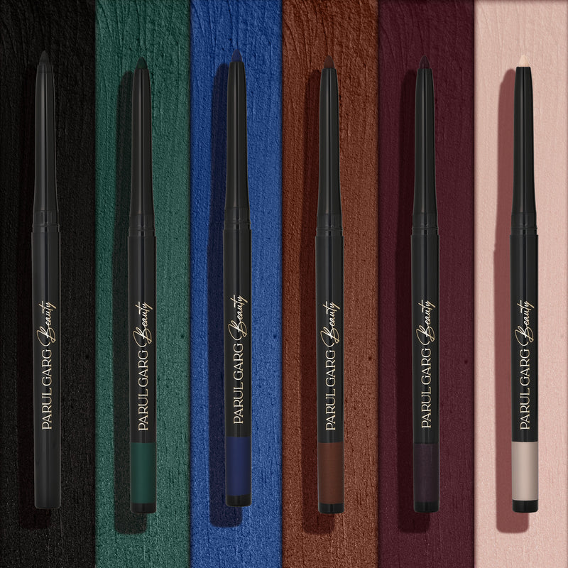 The Complete Matte Kajal Pack of Six | Full Matte Kajal Collection | Parul Garg Beauty