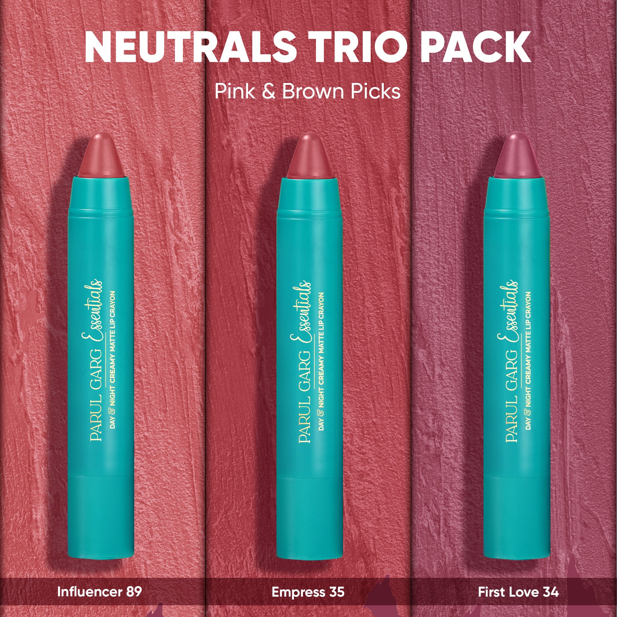 Go-To Neutrals - Trio Crayon Pack