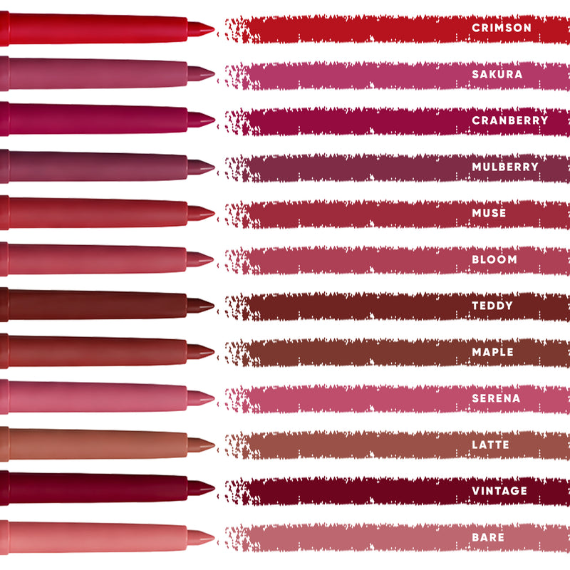 The Essential Lip Liner Collection – Ultimate Pack