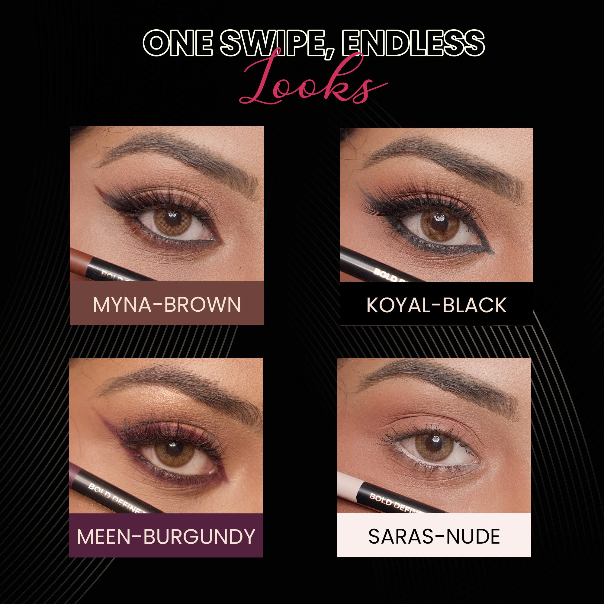 Everyday Basics Kajal Pack-of-Four
