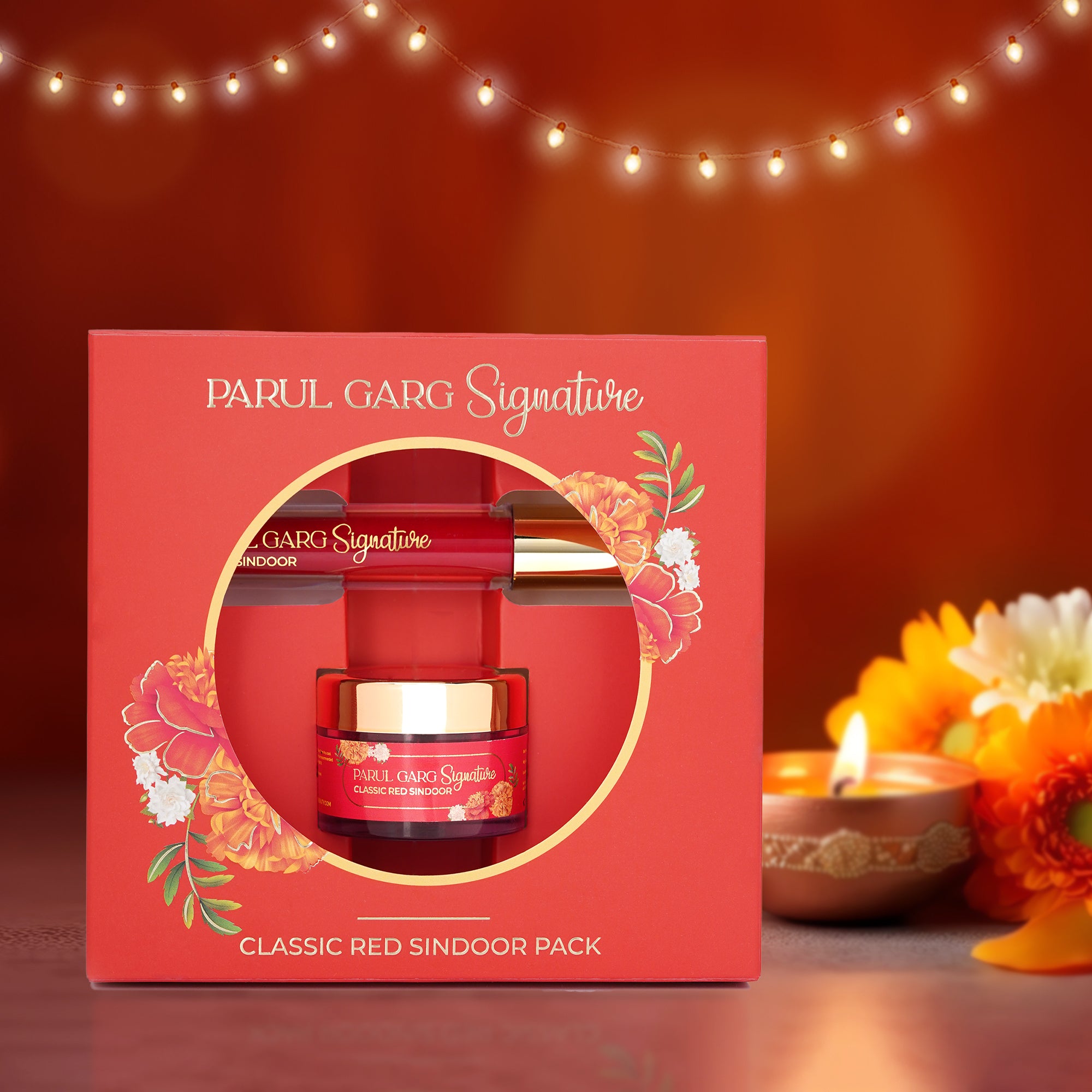 Signature Sindoor Pack: Liquid & Powder (KumKum)