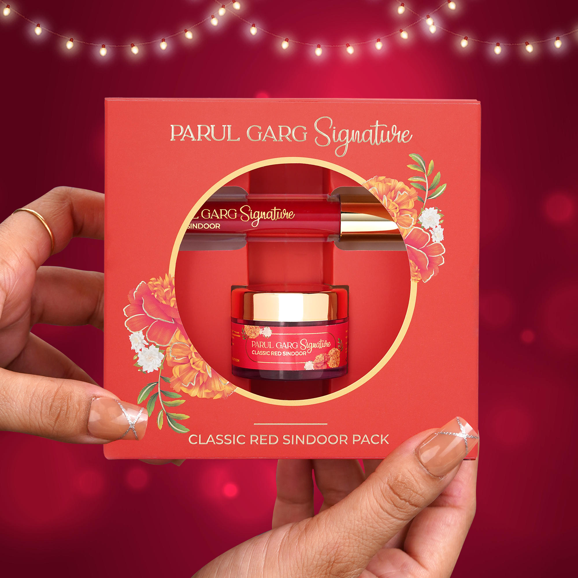 Signature Sindoor Pack: Liquid & Powder (KumKum)