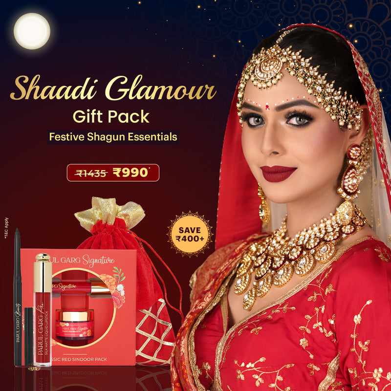 Shaadi Glamour Gift Pack | Festive Beauty Gift Set | Parul Garg Beauty