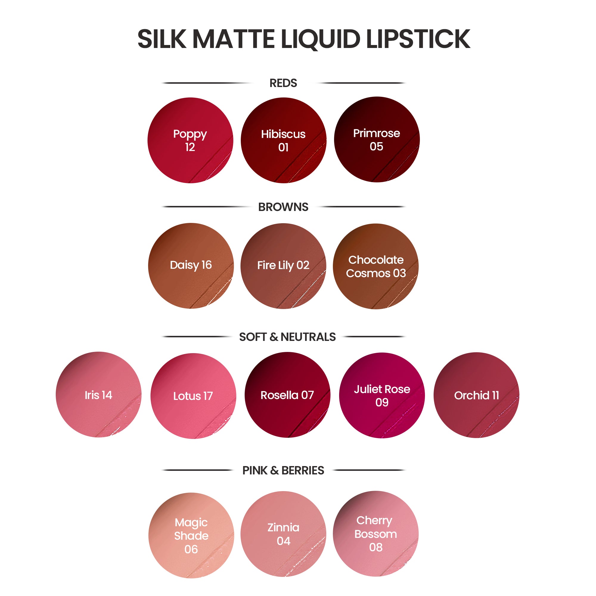 Fire Lily 02: Silk Matte Liquid Lipstick