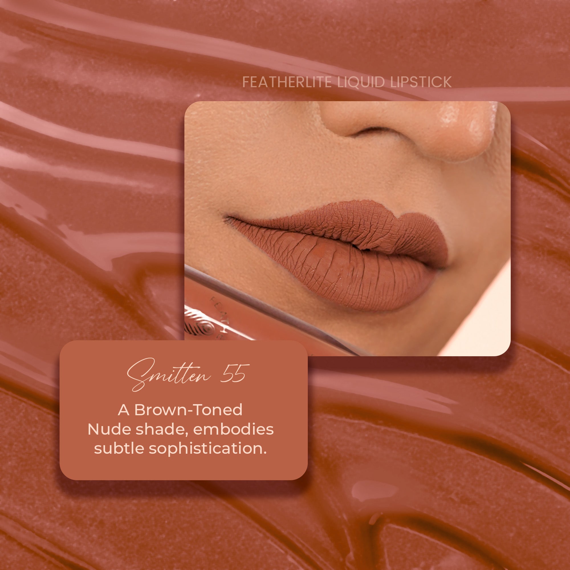 Smitten 55: Featherlite Matte Liquid Lipstick