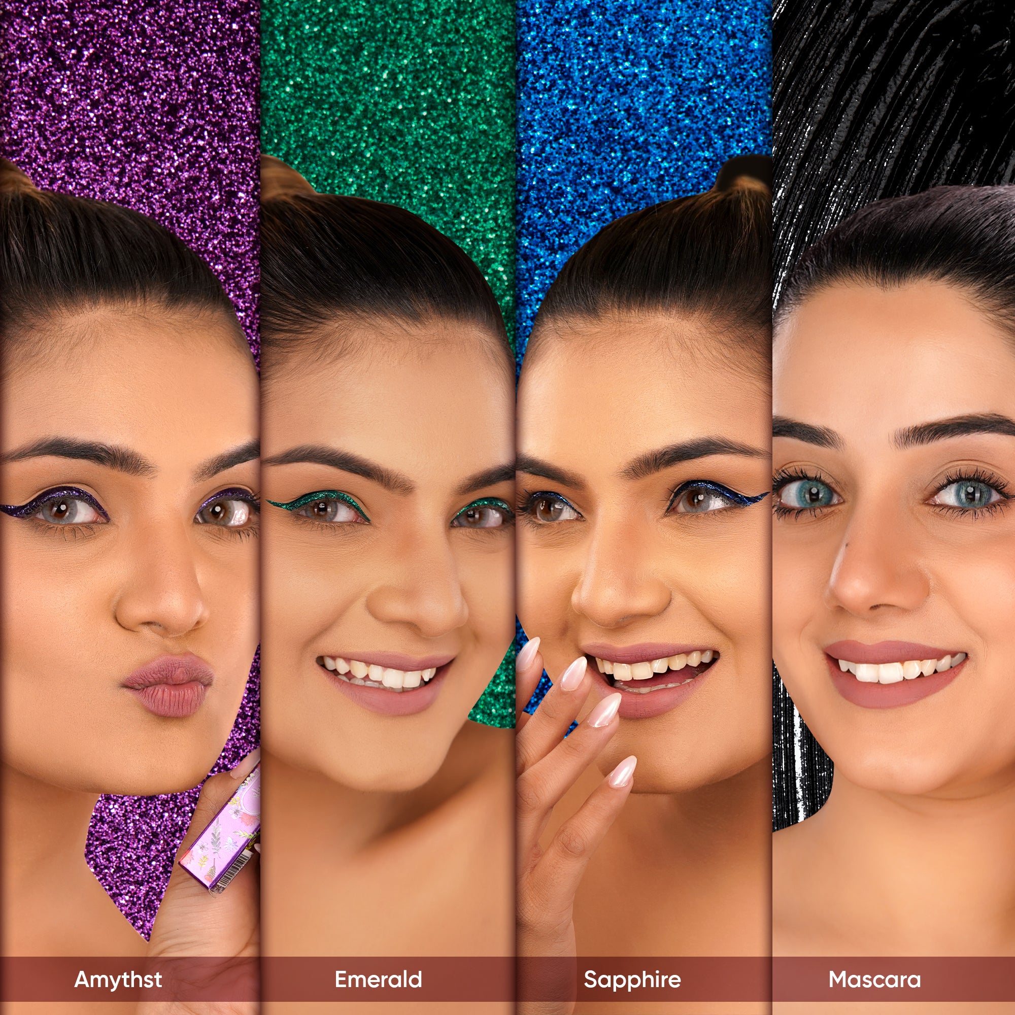 Vibrant Liner Trio & Mascara Pack