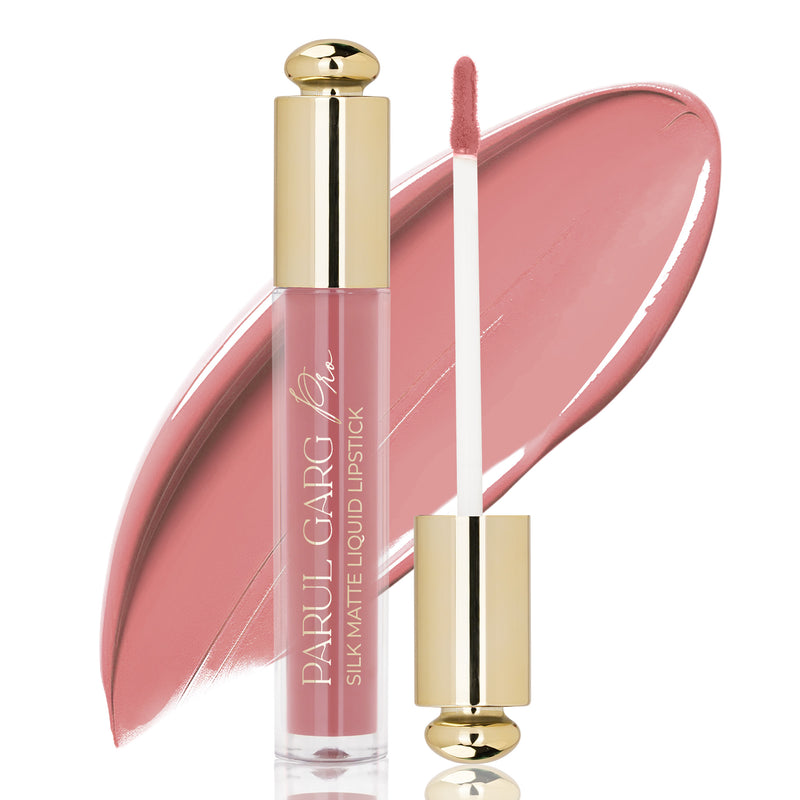 Zinnia 04 Silk Matte Liquid Lipstick | Long-Lasting Matte for Indian Skin | Parul Garg Beauty
