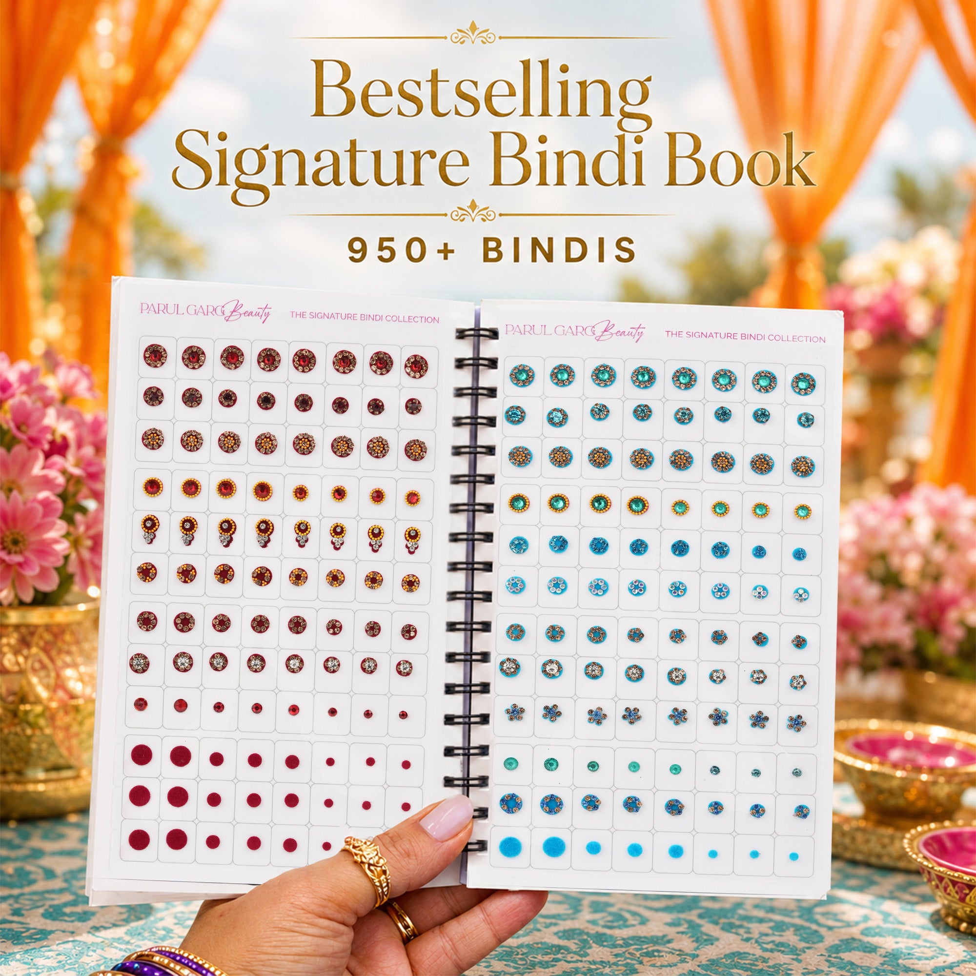 The Festive Bindi Collection | Bindi Book + FREE Nose Bindi Card