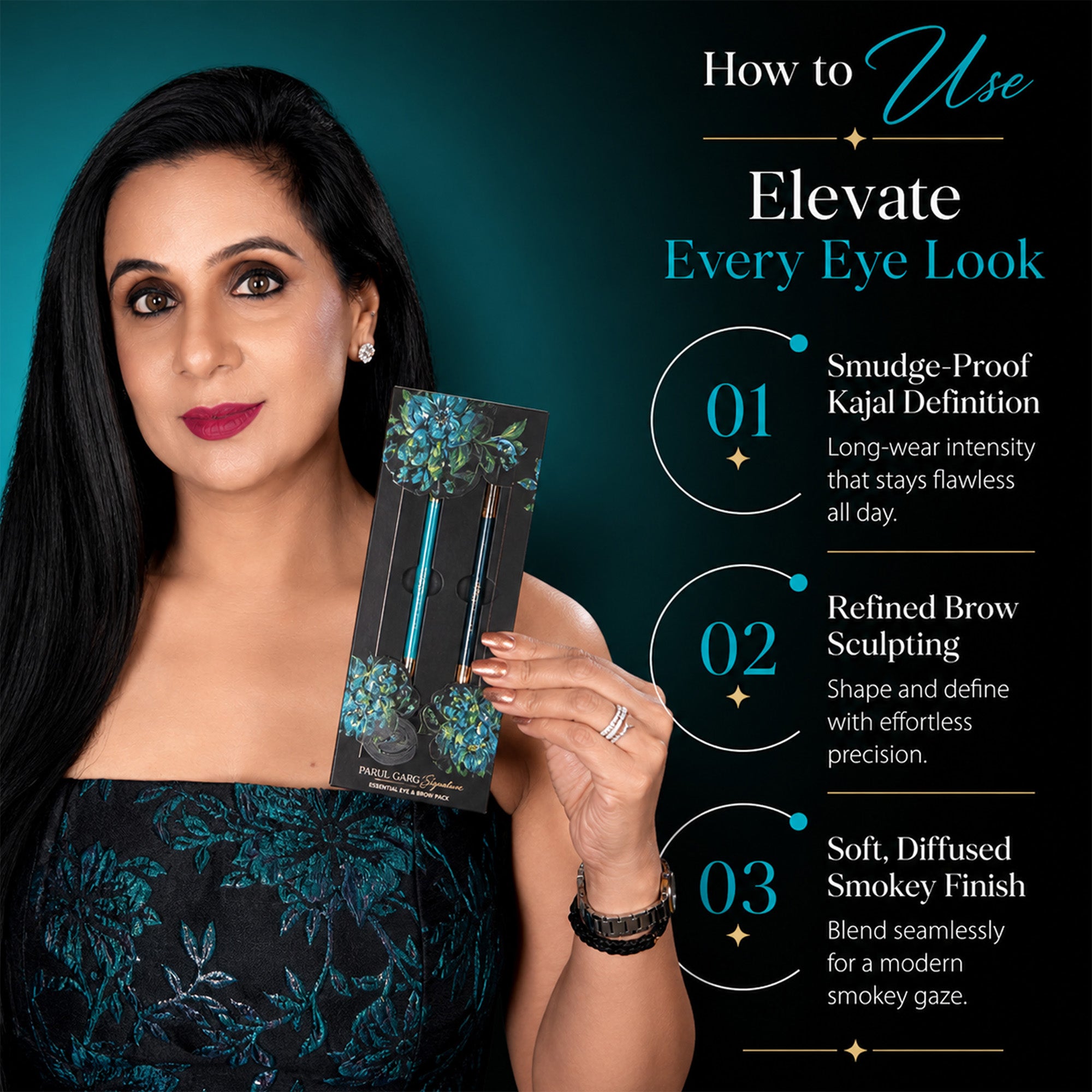 Classic Black: Signature Essential Eye & Brow Pack