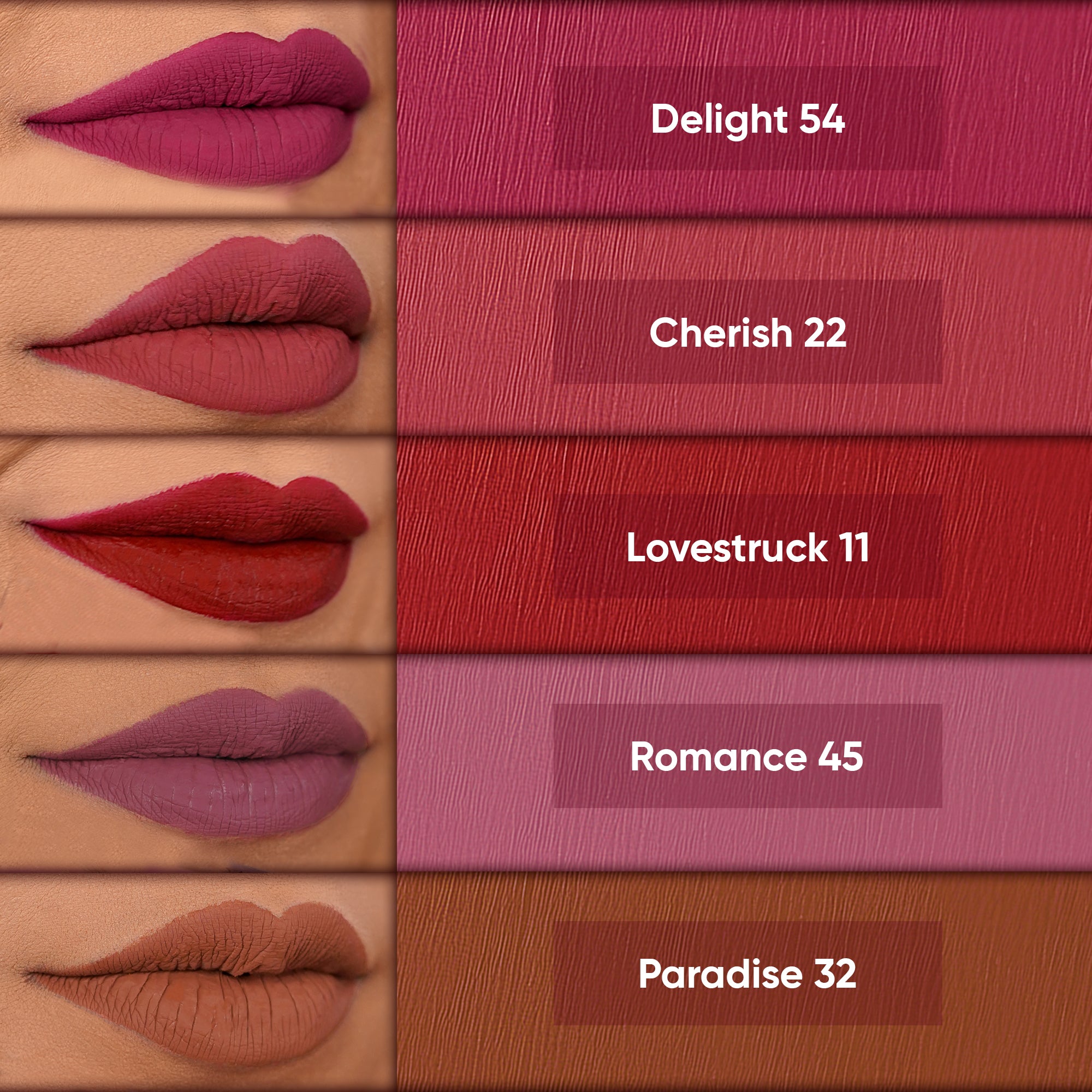 Bold & Beautiful: 5 Best Selling Deep Liquid Lipstick