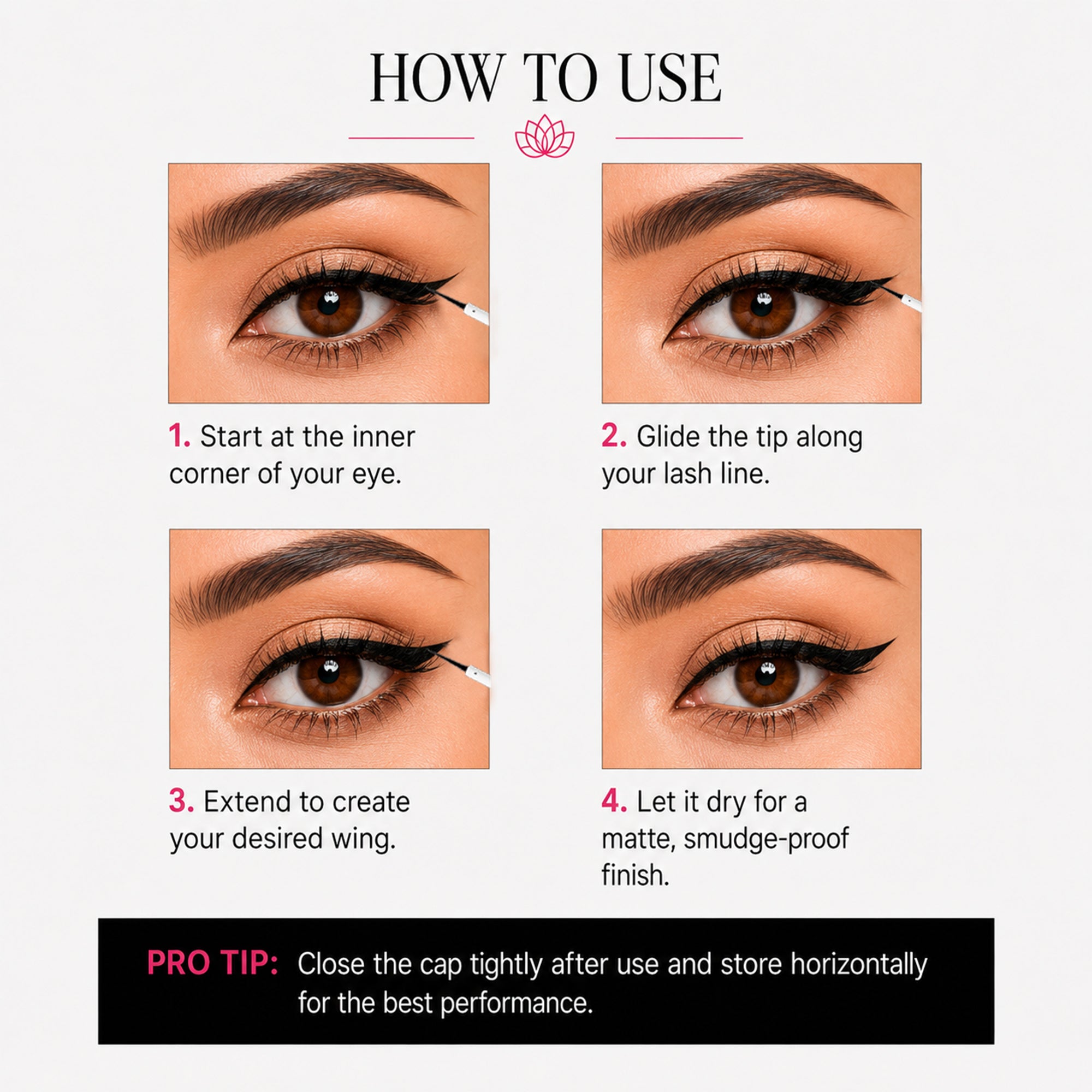 Ultra-Define Matte Eyeliner - Black