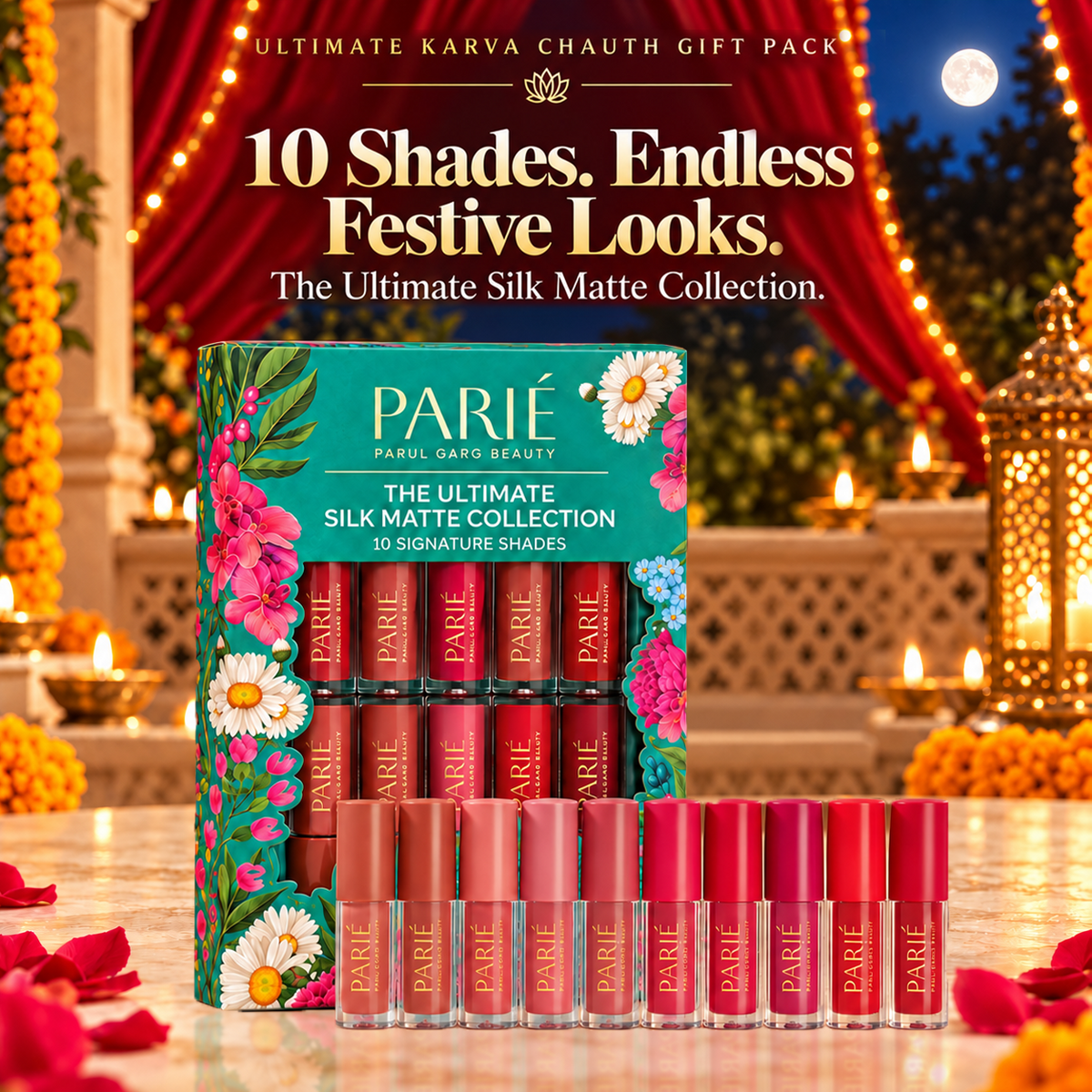 Nykaa × Parul Garg Beauty | The Ultimate Karva Chauth Gift Pack