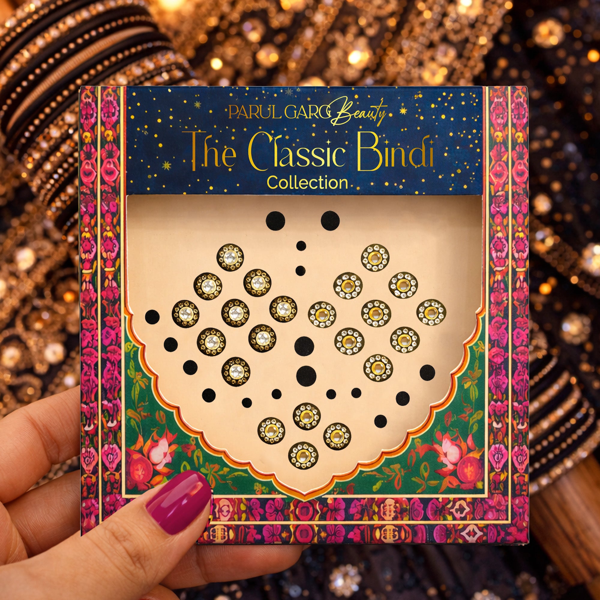 Nisara | Classic Black Bindis