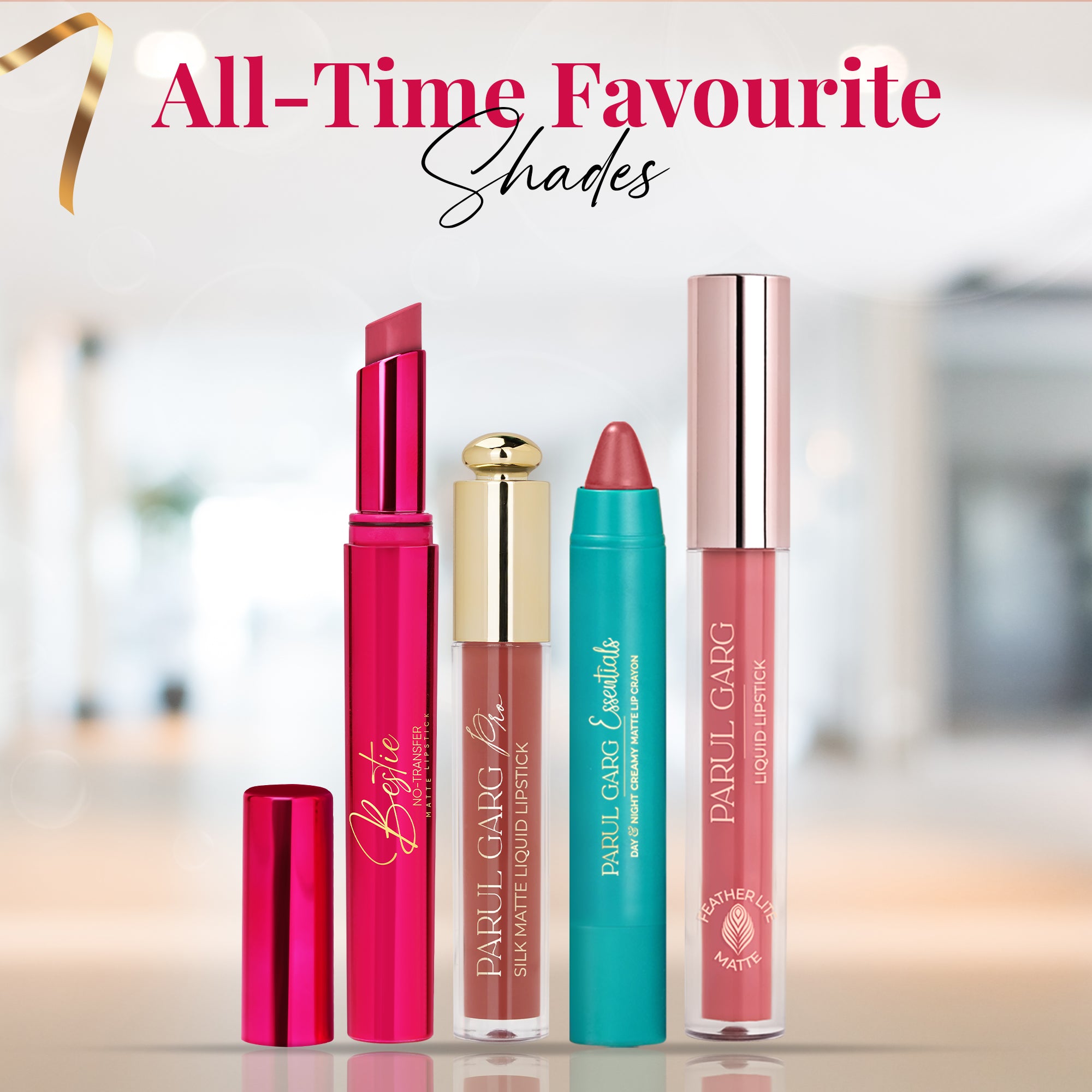 Office Essentials: Light to medium Lipshade Pack