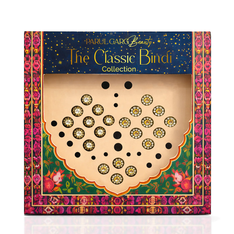 Nisara Classic Black Bindi Patta | Timeless Everyday Bindis | Parul Garg Beauty