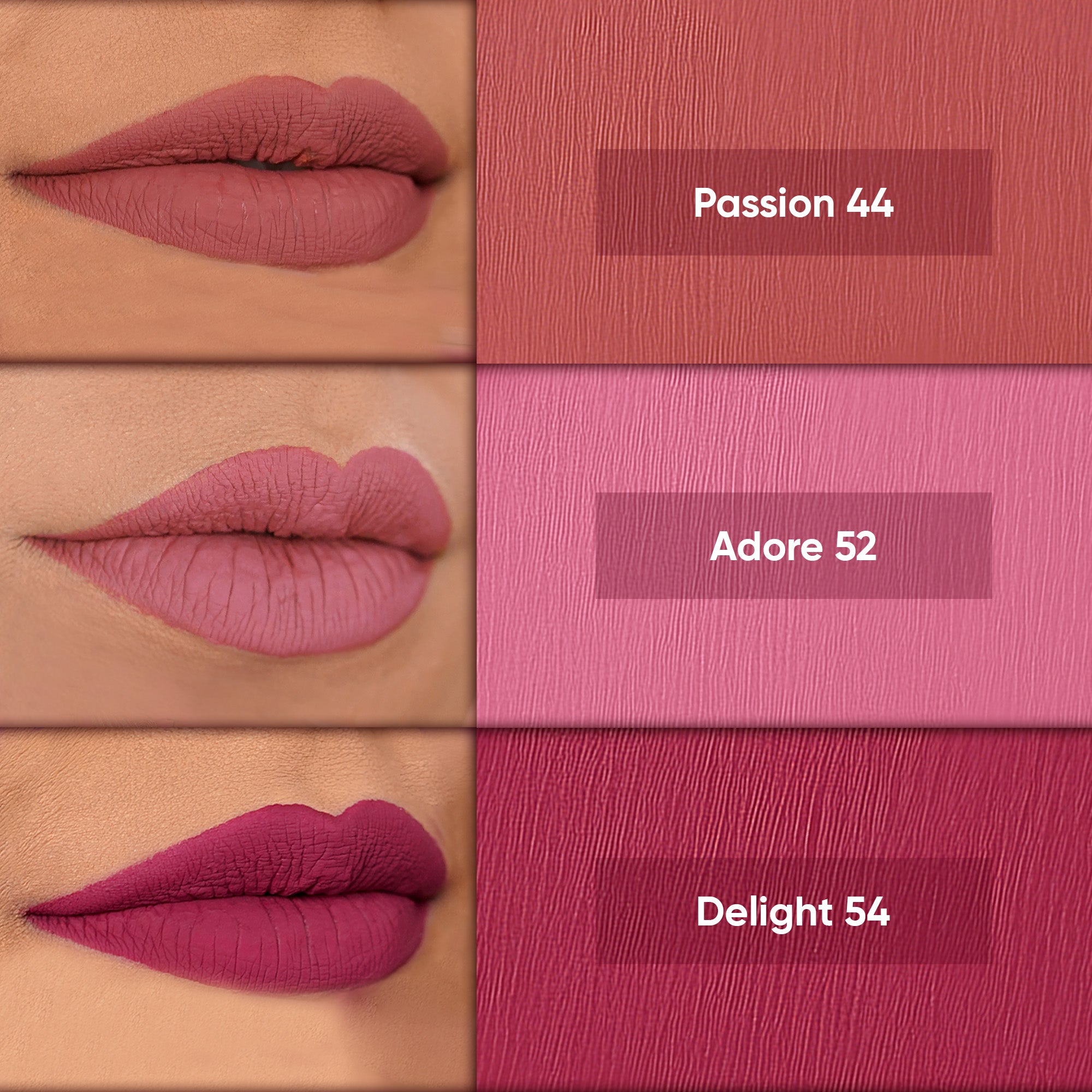 Pink Paradise: 3 Perfect Pinks Liquid Lipsticks