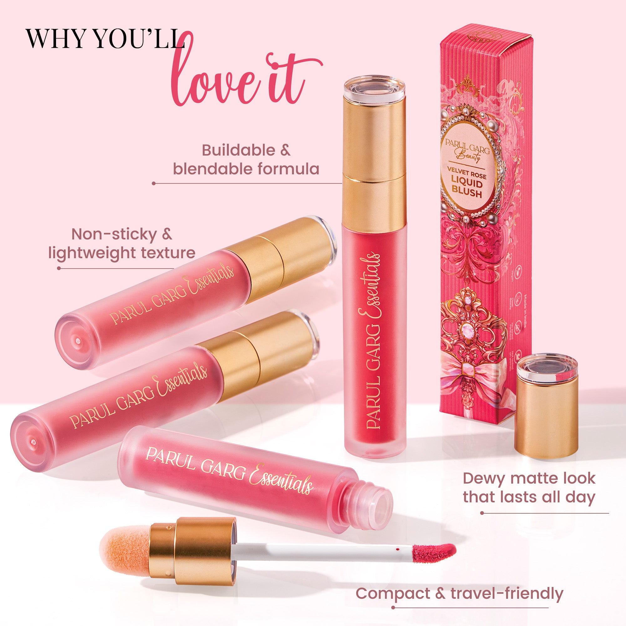 Rosy Pink - Velvet Rose Liquid Blush