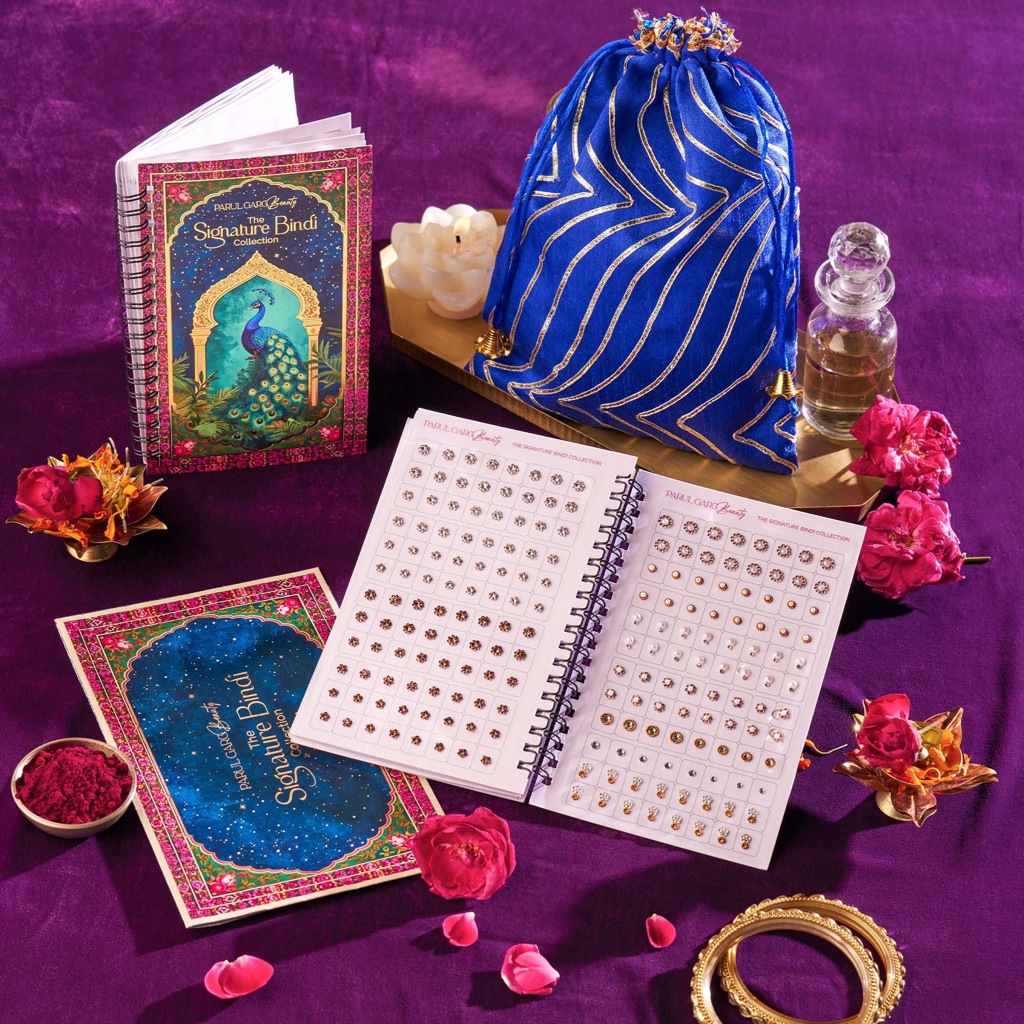 The Signature Bindi Collection - designer bindi book with 950+ handcrafted bindis