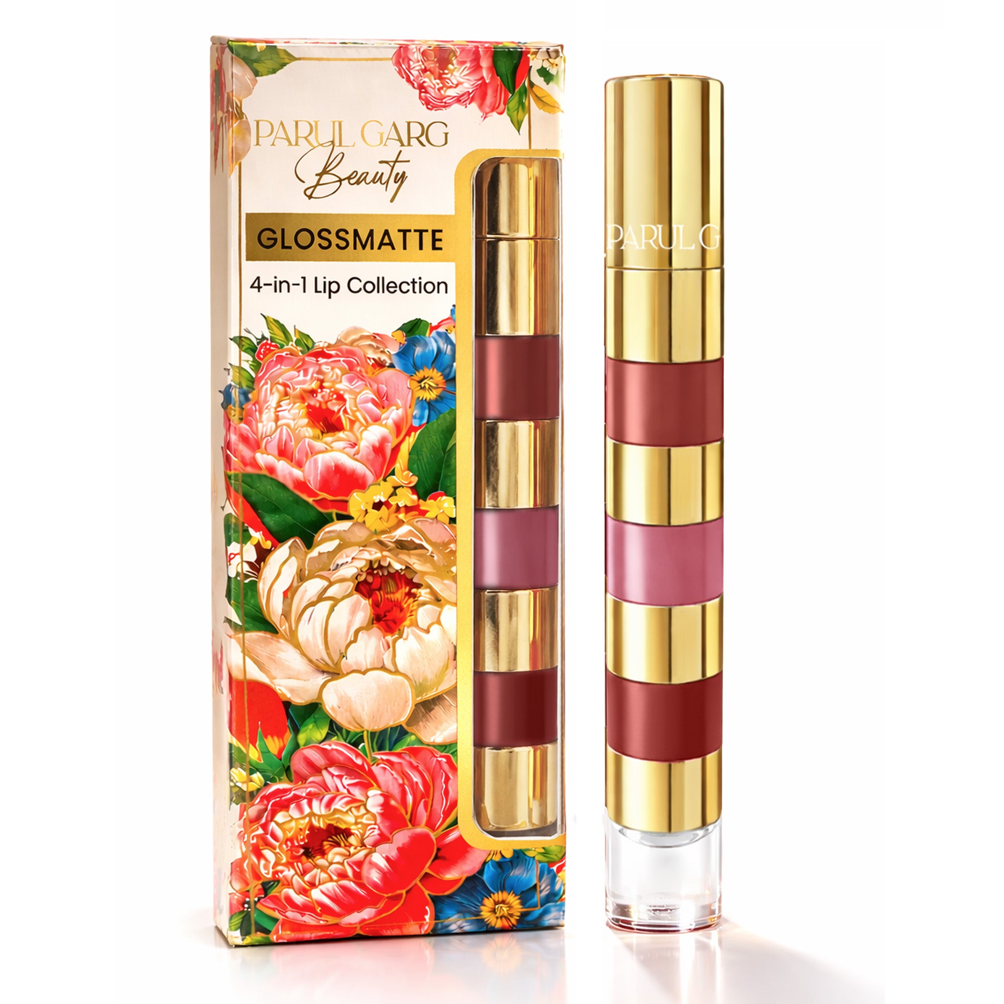 Fresh Blooms 4-in-1 Lip Stack