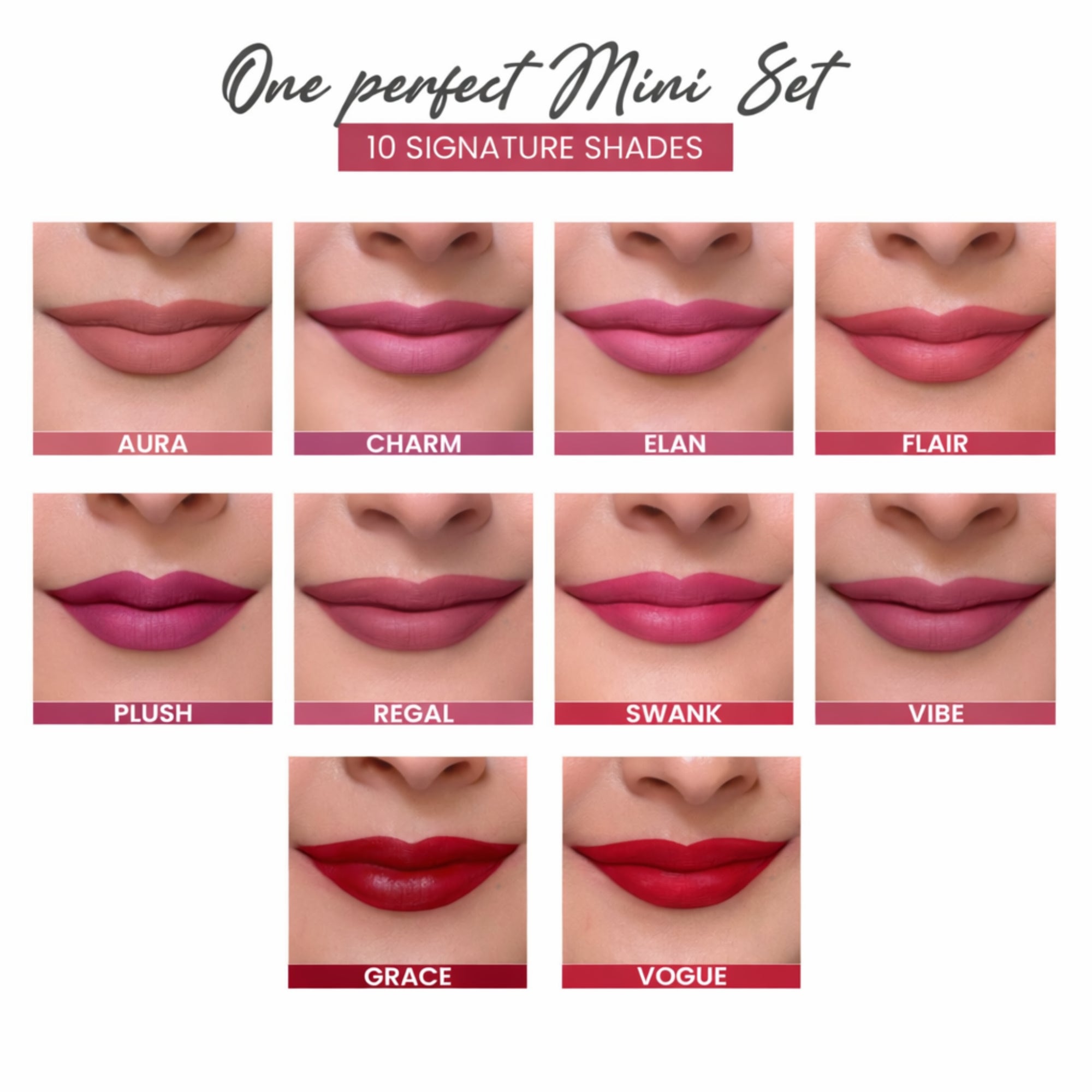 The Ultimate Silk Matte Collection 10 Signature Shades