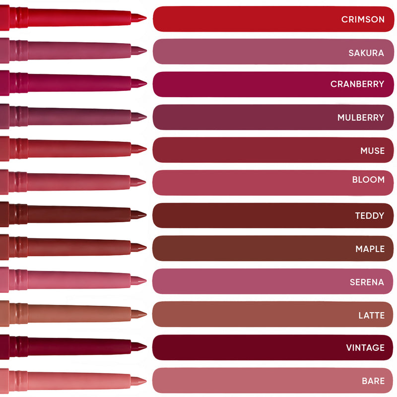 The Essential Lip Liner Collection – Ultimate Pack